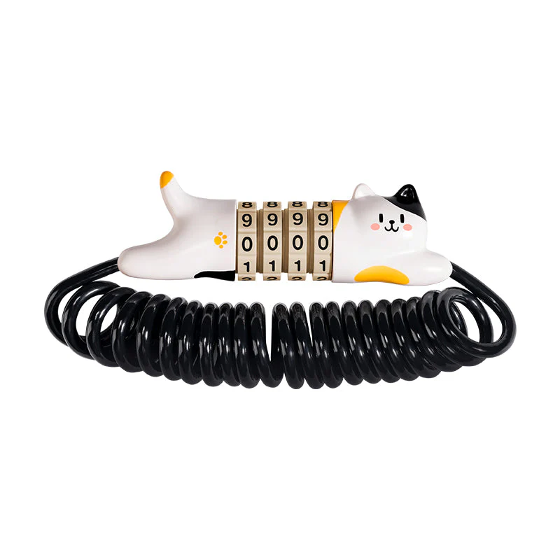 ROCKBROS Cute Cat Bike Helmet Lock - Image 2
