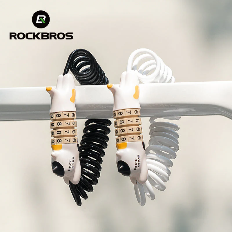ROCKBROS Cute Cat Bike Helmet Lock - Image 3