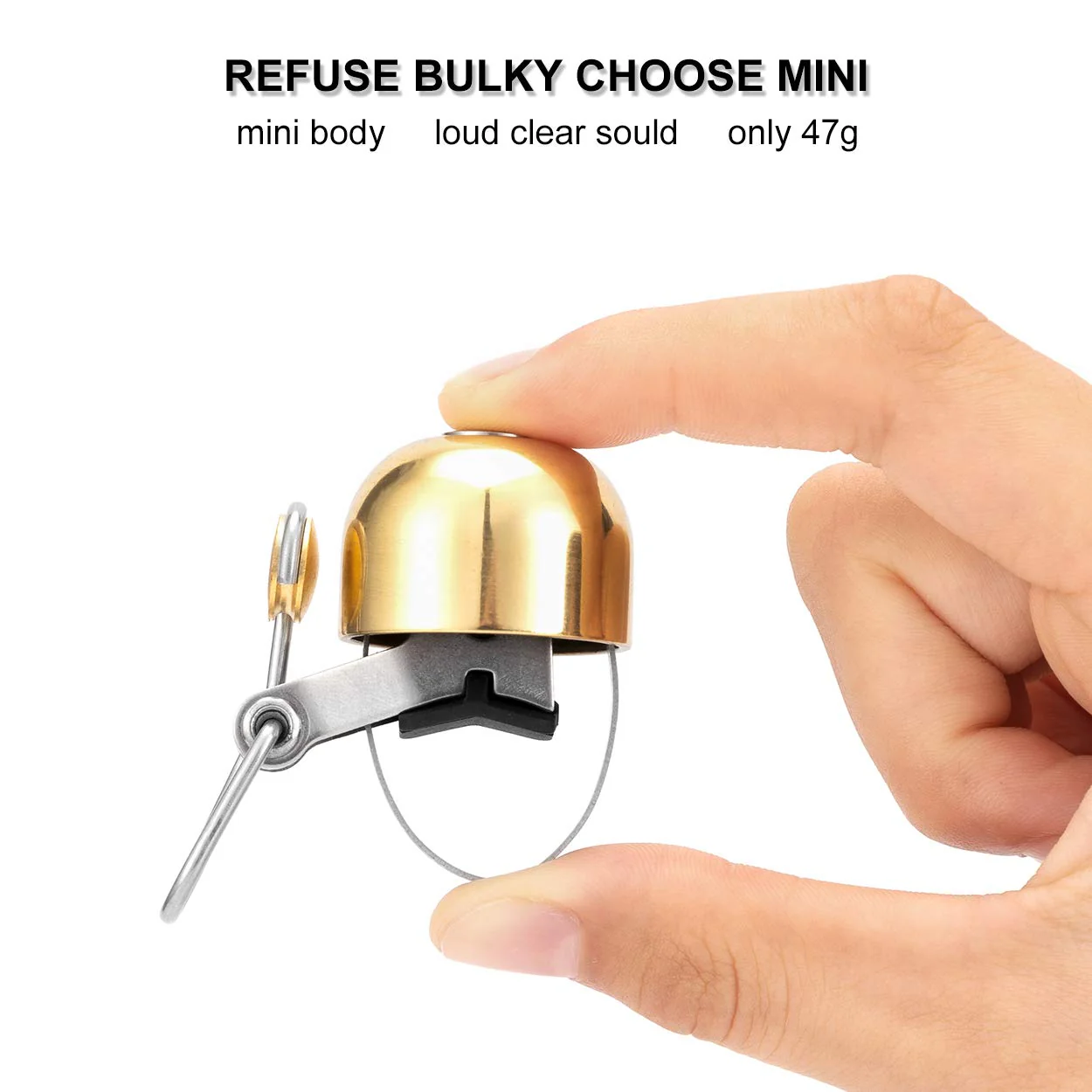 ROCKBROS Cycling Bell Ring Loud Handlebar Alarm Bicycle Bell - Image 13