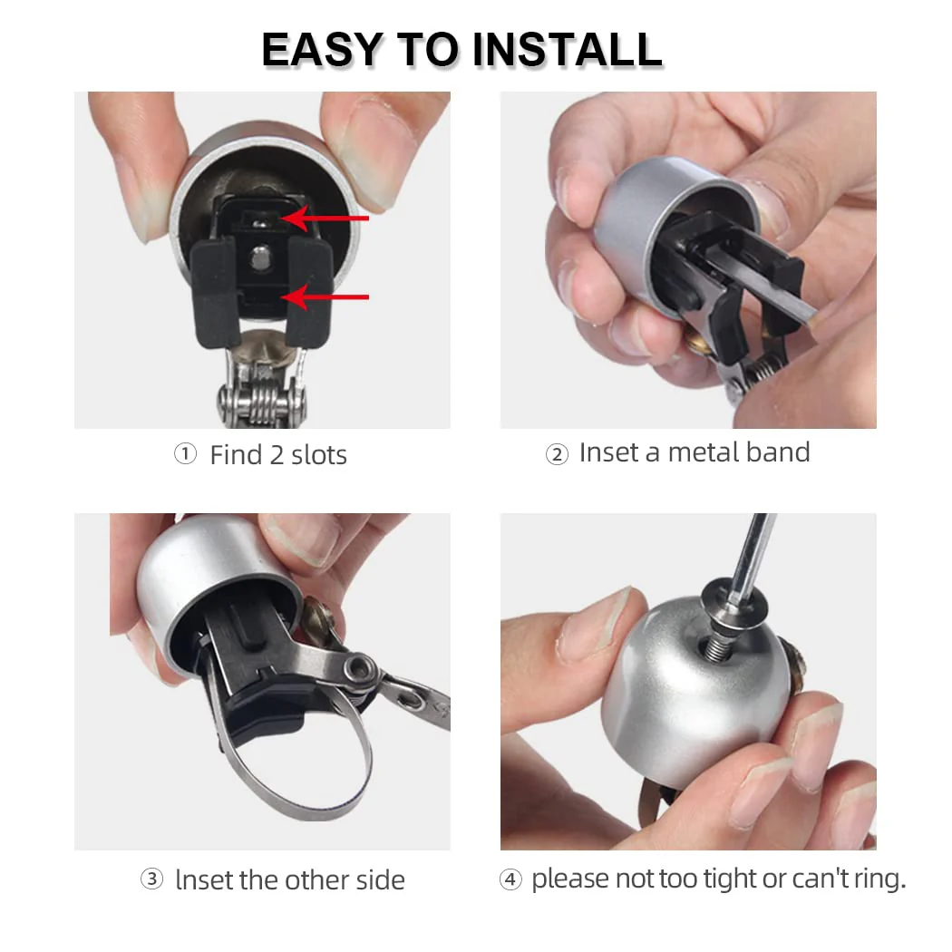 ROCKBROS Cycling Bell Ring Loud Handlebar Alarm Bicycle Bell - Image 29
