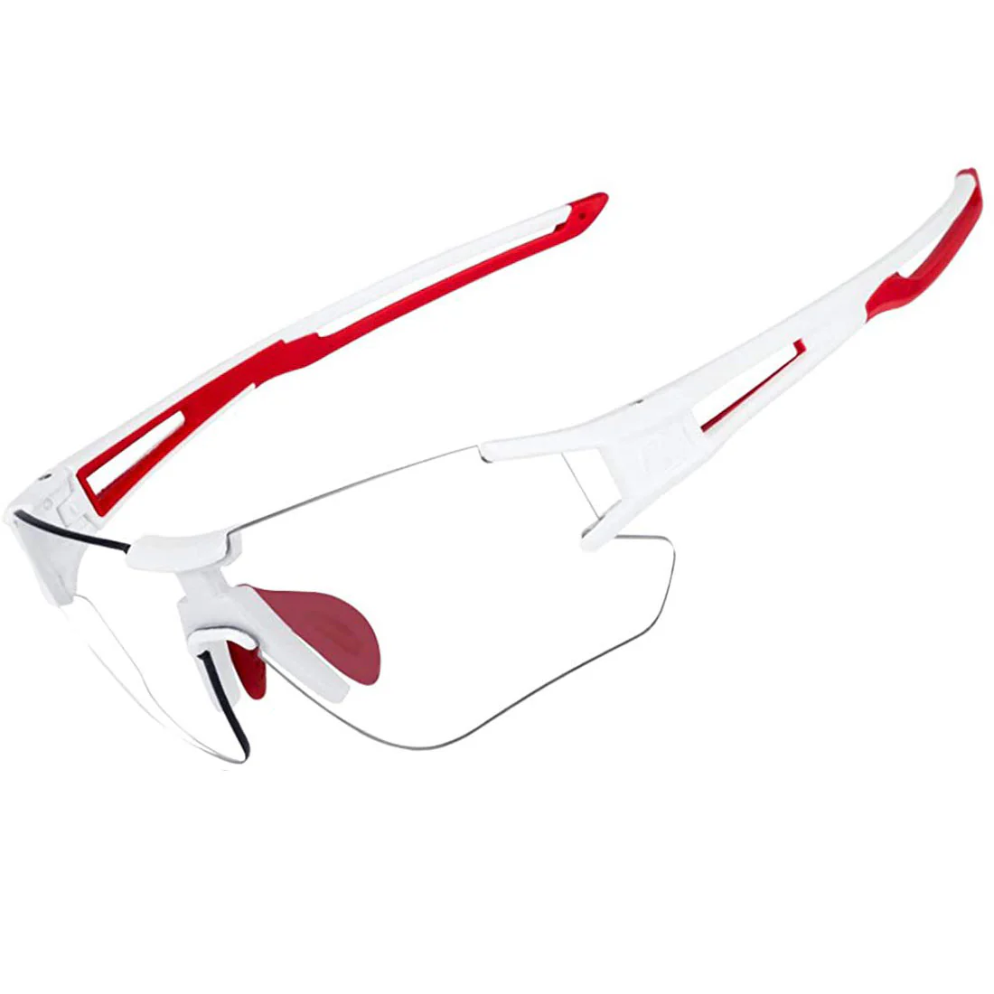 ROCKBROS Cycling Photochromic Sunglasses Rimless Transparent Goggles - Image 8