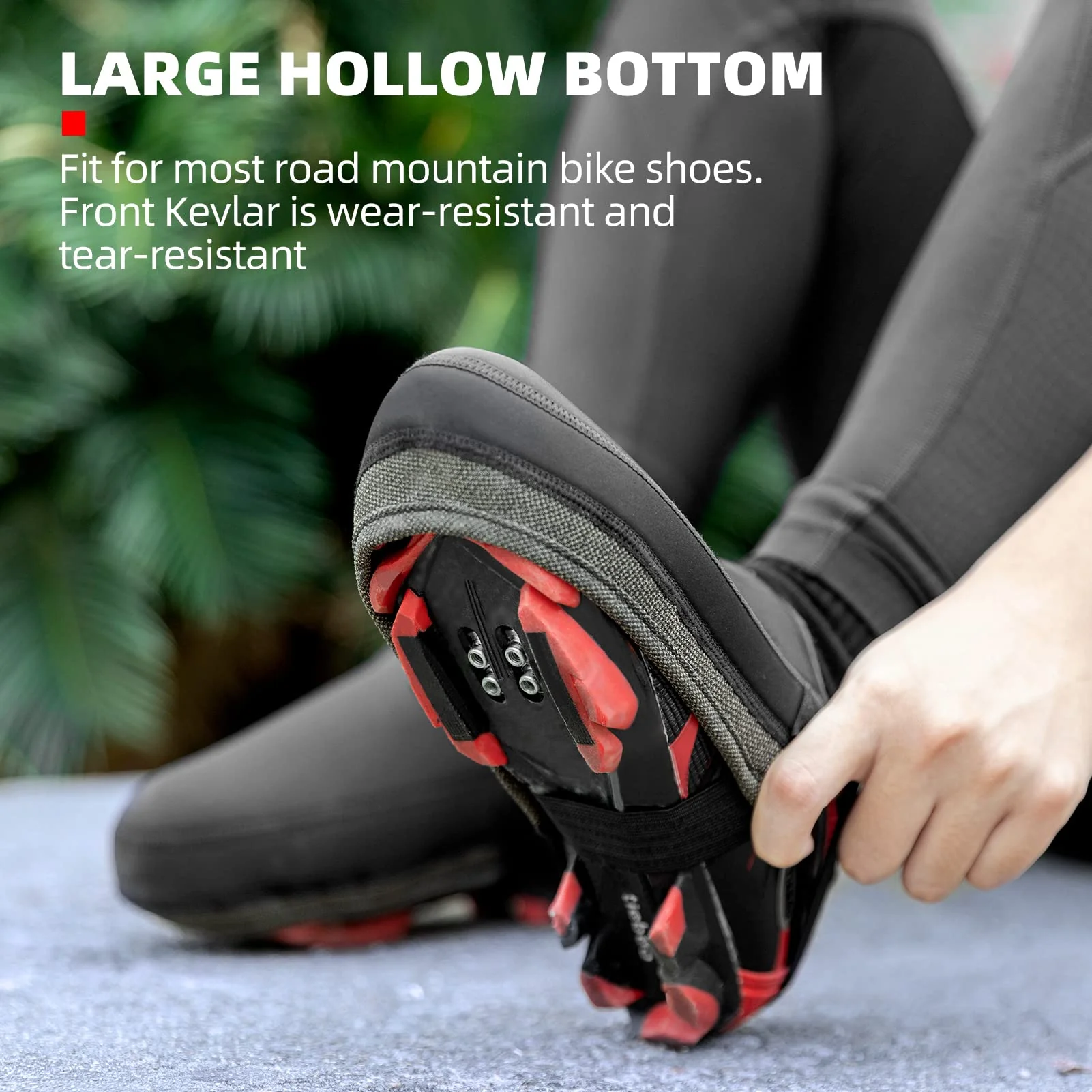 ROCKBROS Cycling Shoe Toe Covers Bike Overshoes Thermal Unisex - Image 12