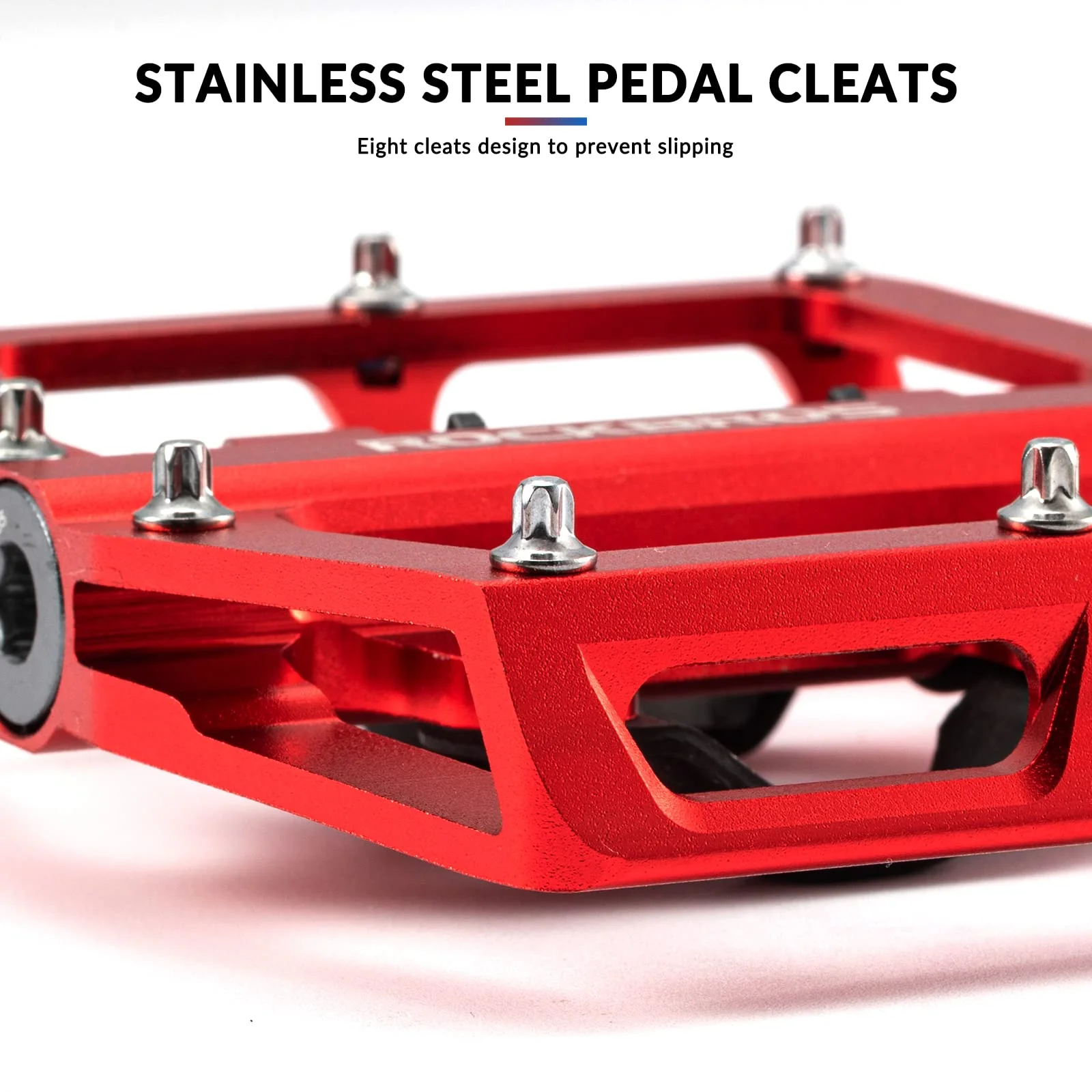 ROCKBROS Dual Functionality Bike Pedals Clipless Flat Bike Pedals (Pair) - Image 17