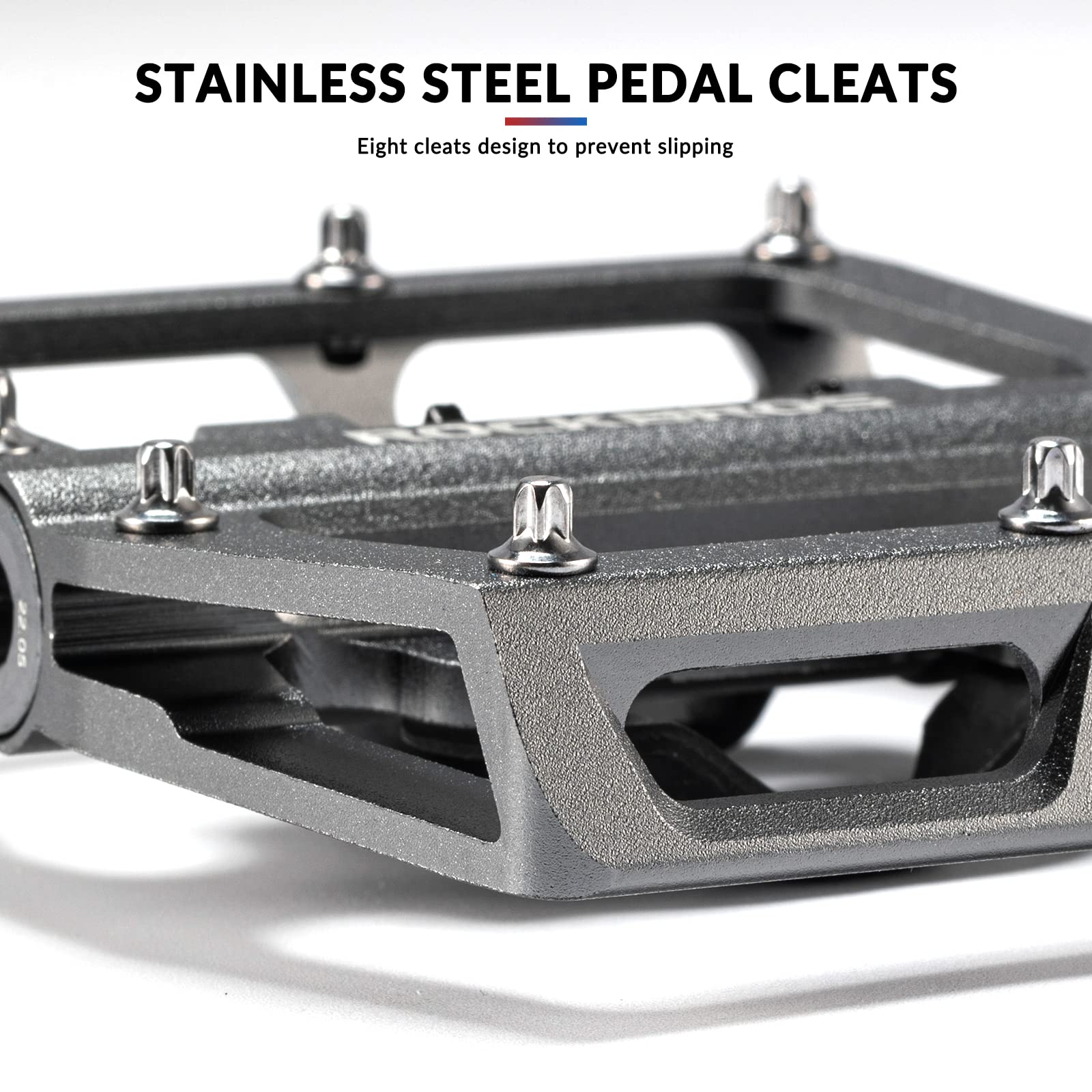 ROCKBROS Dual Functionality Bike Pedals Clipless Flat Bike Pedals (Pair) - Image 23