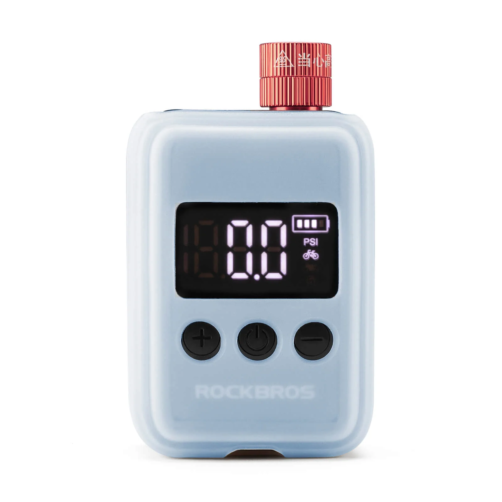ROCKBROS Electric Bicycle Pump Portable Mini Air Pump LED Display - Image 3