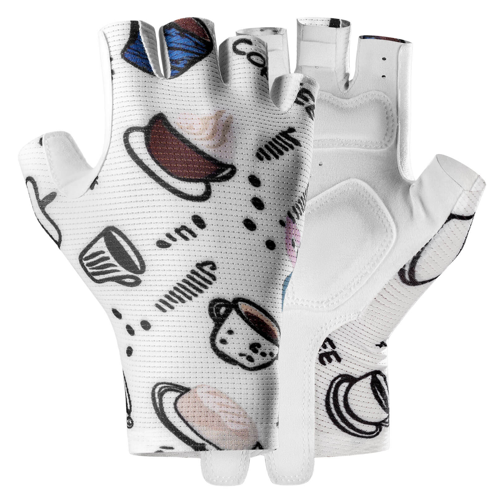 ROCKBROS Half-Finger Women Cycling Gloves Shock-Absorbing - Image 2
