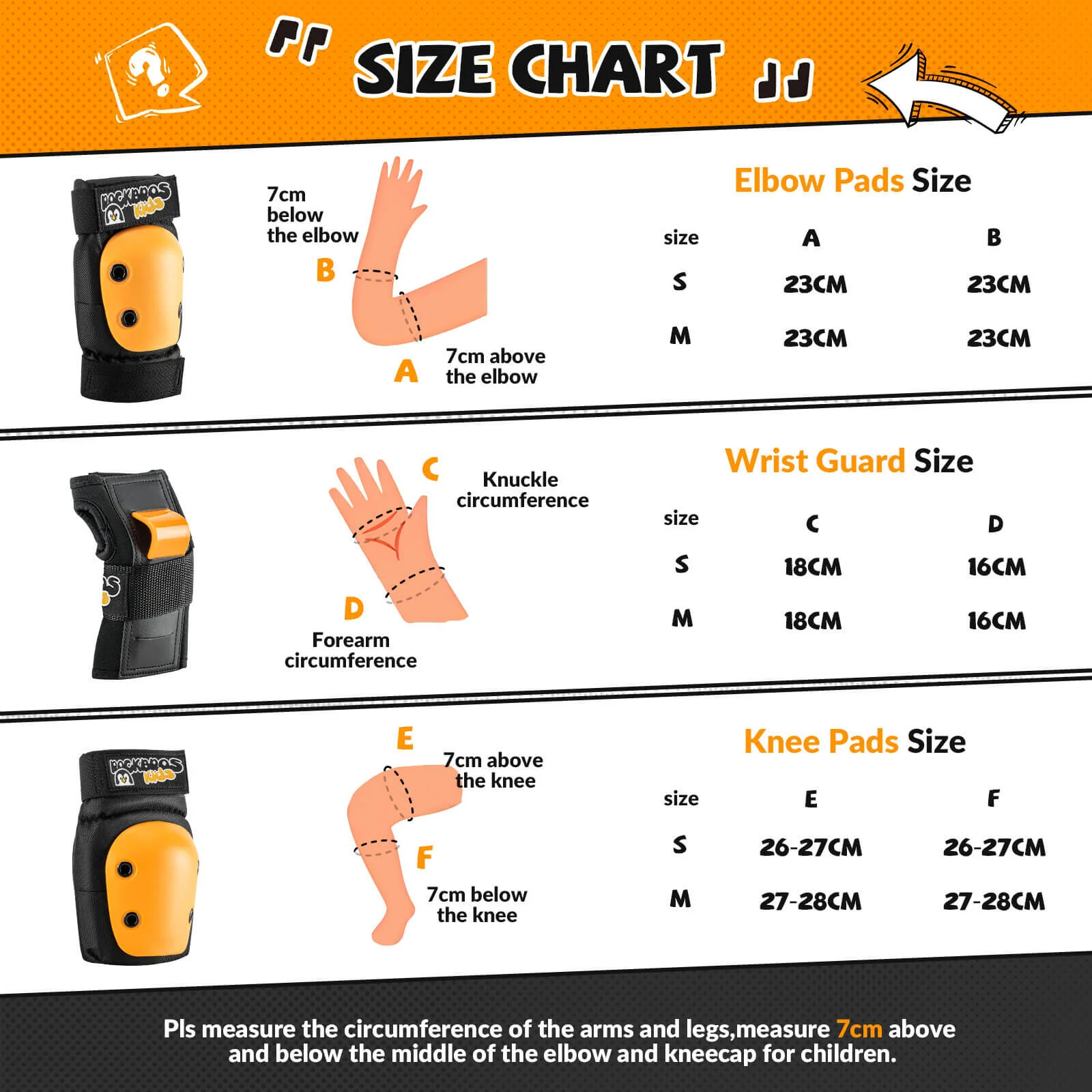ROCKBROS Kids Cycling & Skate Pads Set - Image 6