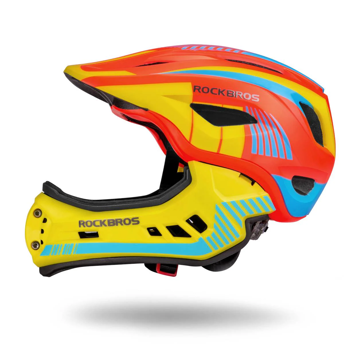 ROCKBROS Kids Helmet Full Face Protective Detachable 3-16 Youth Child - Image 13