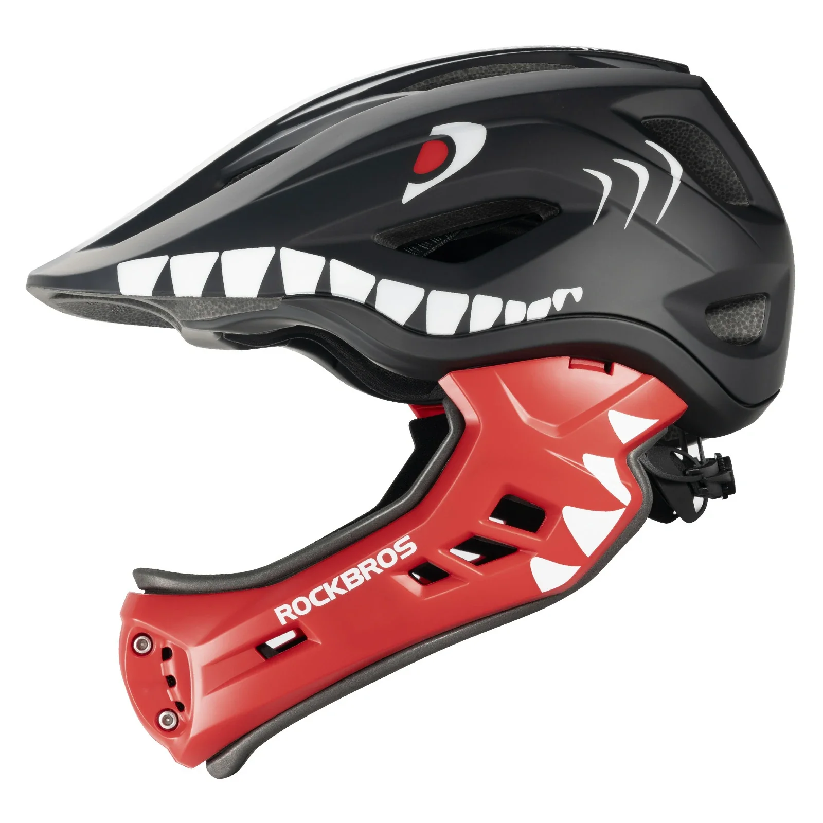 ROCKBROS Kids Helmet Full Face Protective Detachable 3-16 Youth Child - Image 17