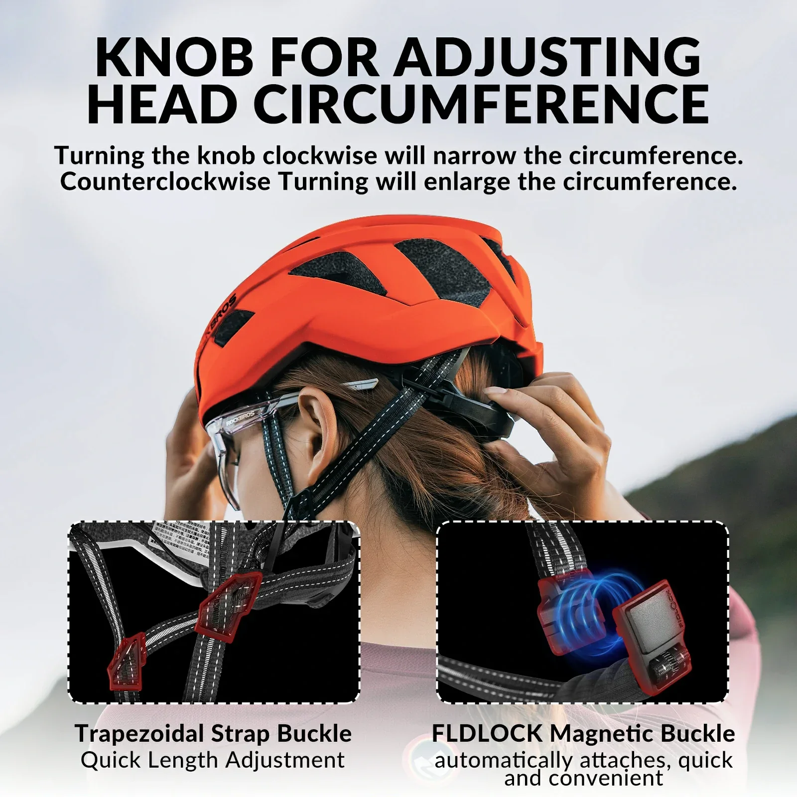 ROCKBROS Bike Helmet Integrated LK-11 - Image 12