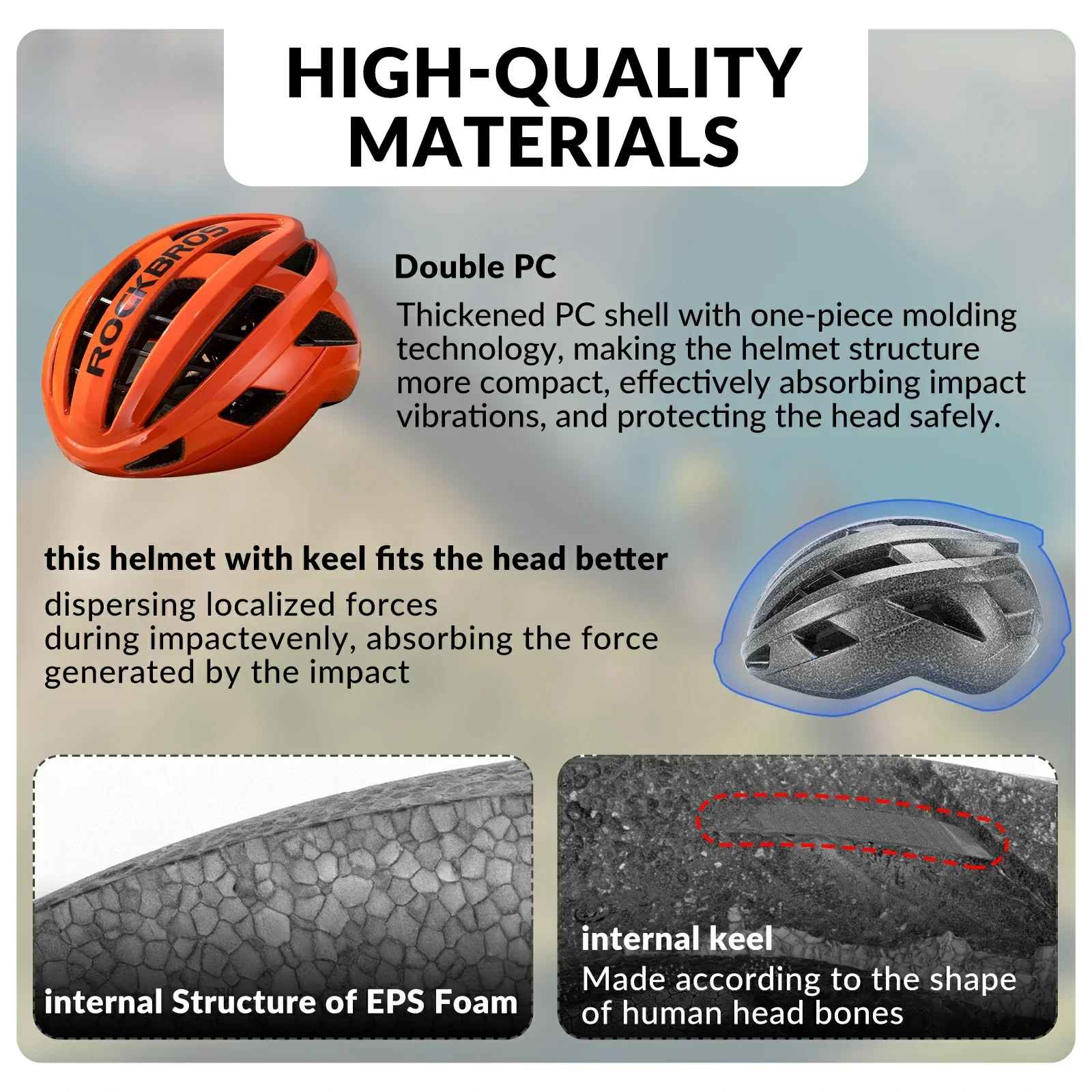 ROCKBROS Bike Helmet Integrated LK-11 - Image 15