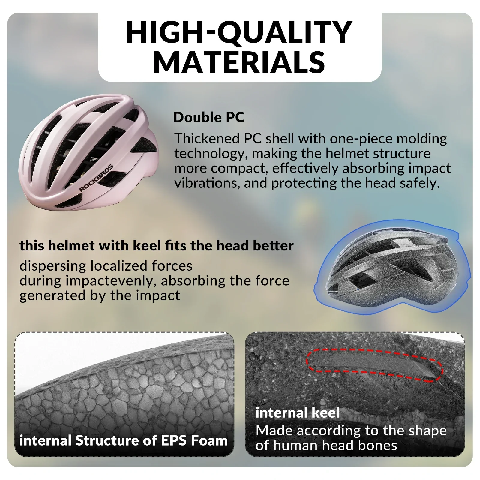 ROCKBROS Bike Helmet Integrated LK-11 - Image 20