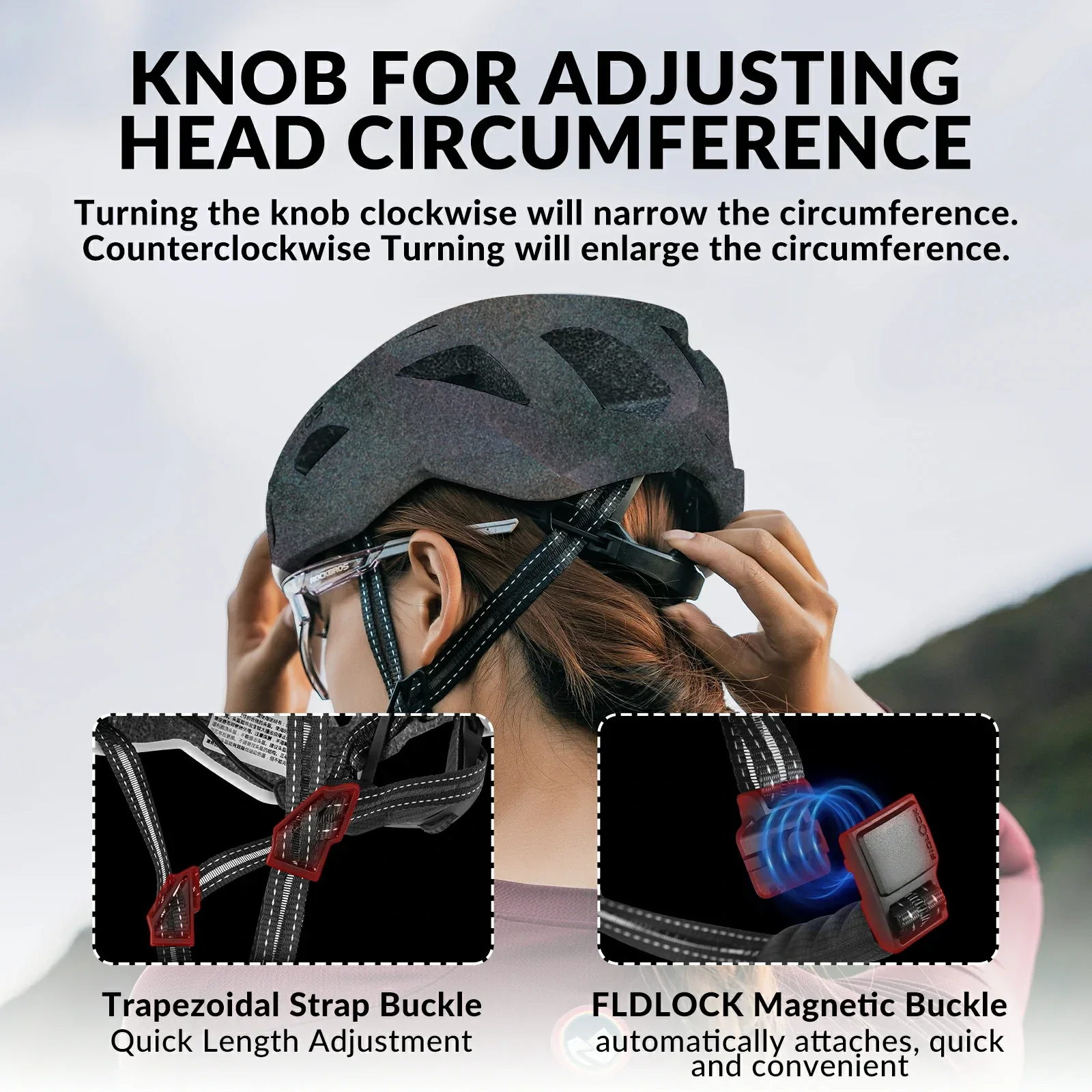 ROCKBROS Bike Helmet Integrated LK-11 - Image 23