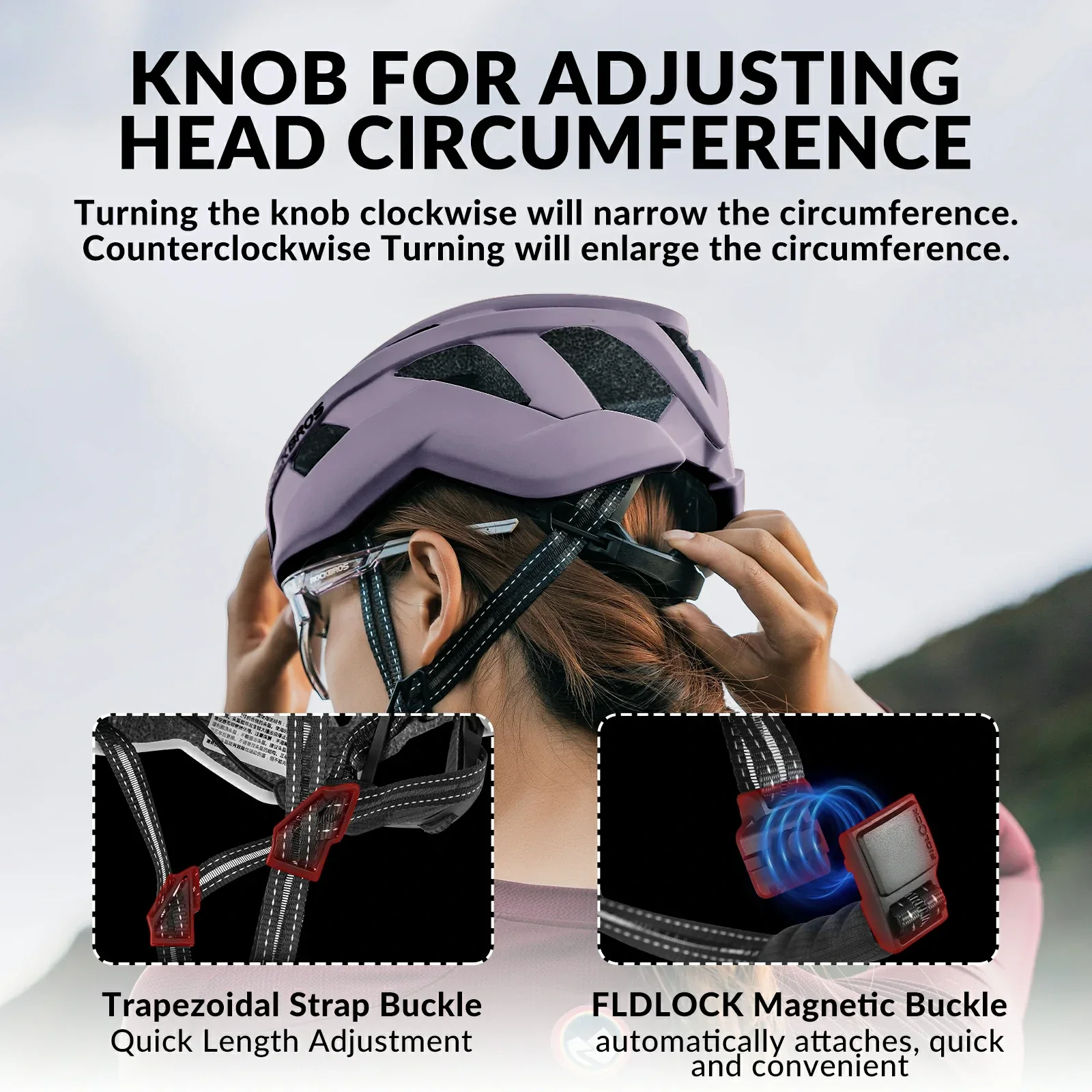 ROCKBROS Bike Helmet Integrated LK-11 - Image 26