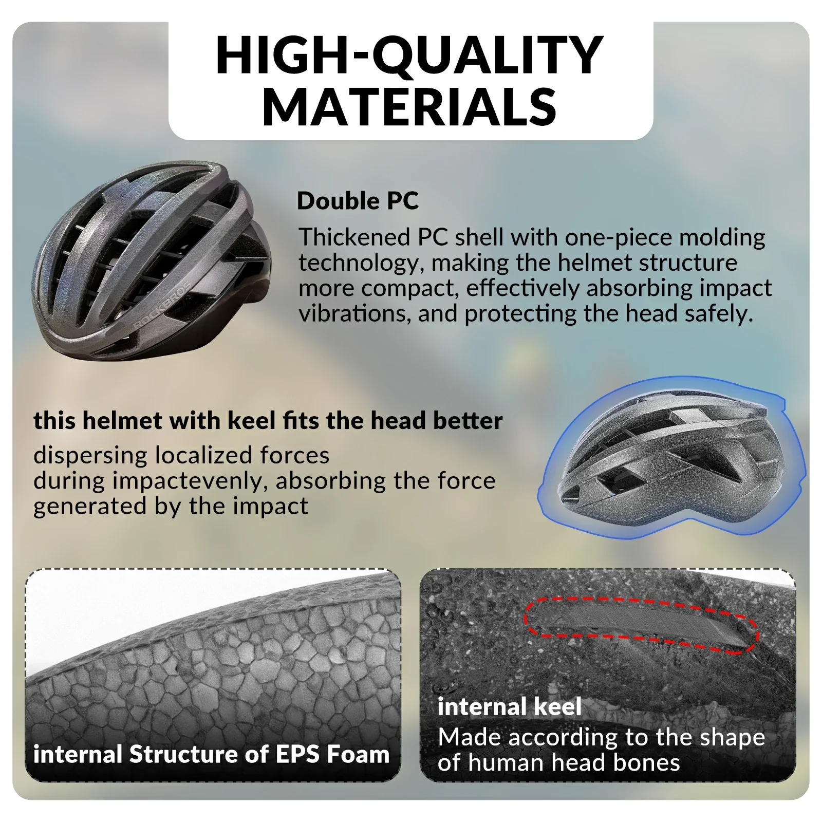 ROCKBROS Bike Helmet Integrated LK-11 - Image 29