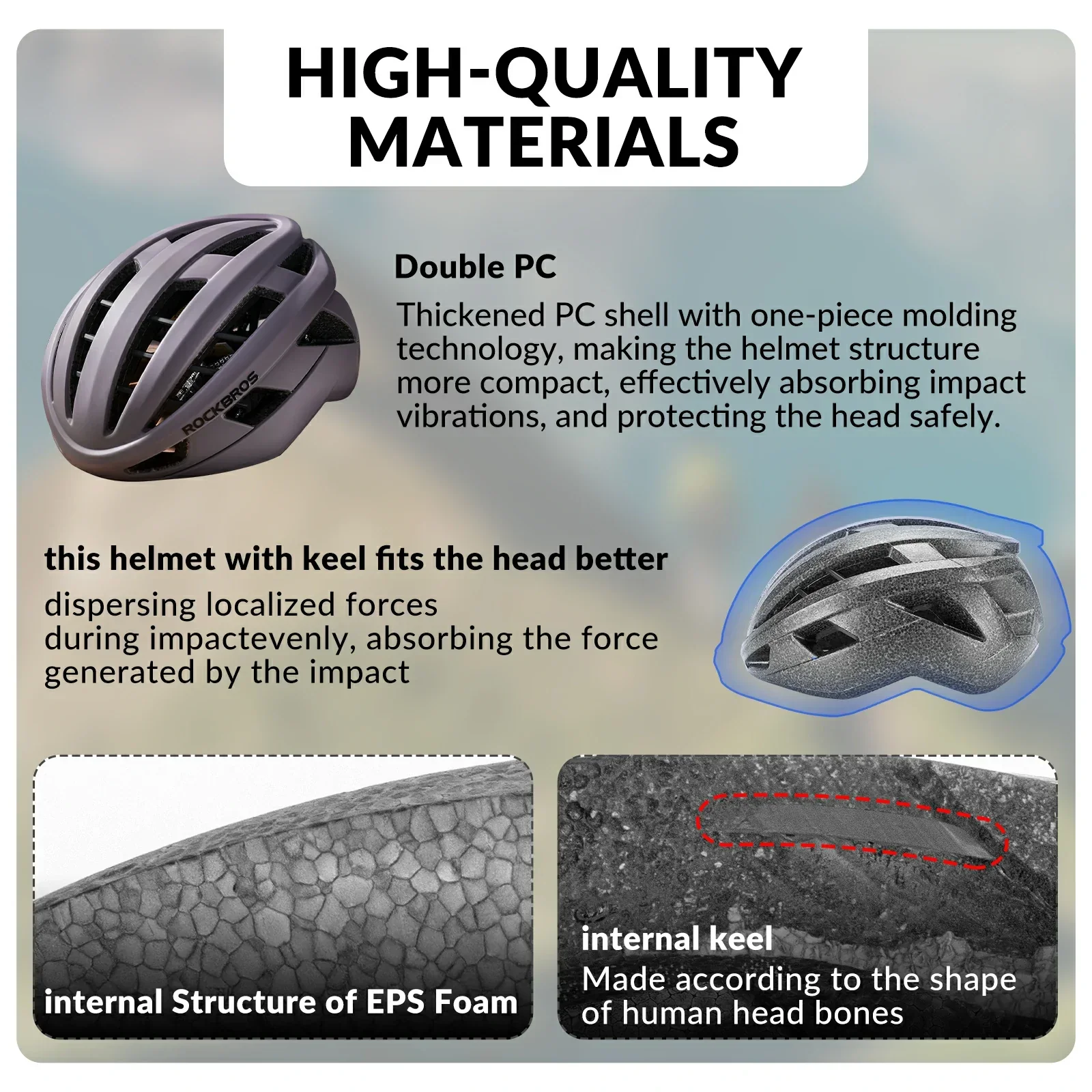 ROCKBROS Bike Helmet Integrated LK-11 - Image 30