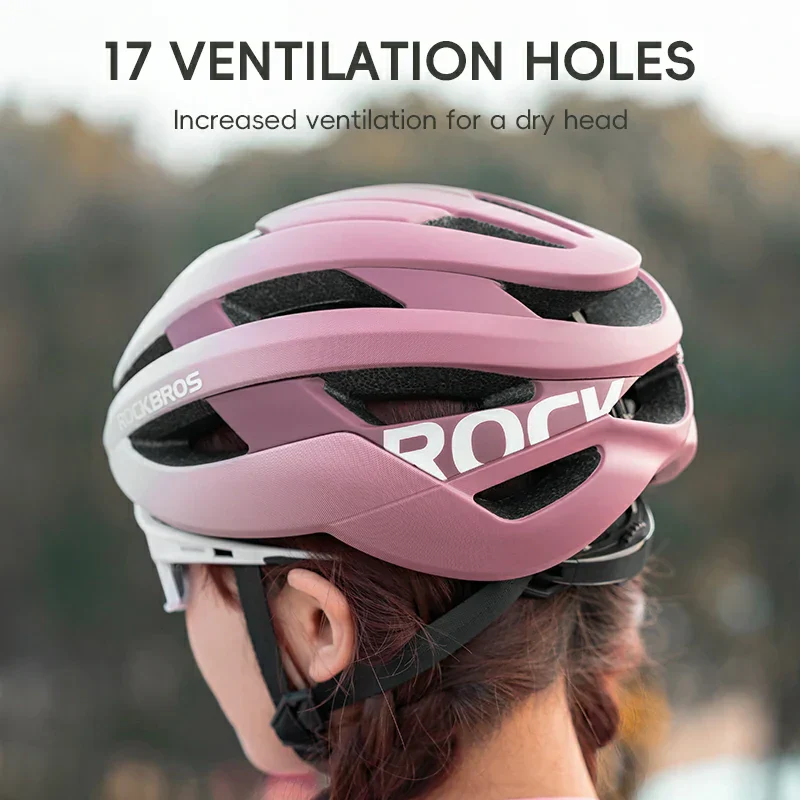 ROCKBROS FLOWING-LIGHT Cycling Bike Helmet - LK-12 - Image 12
