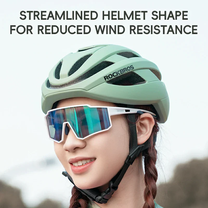 ROCKBROS FLOWING-LIGHT Cycling Bike Helmet - LK-12 - Image 14