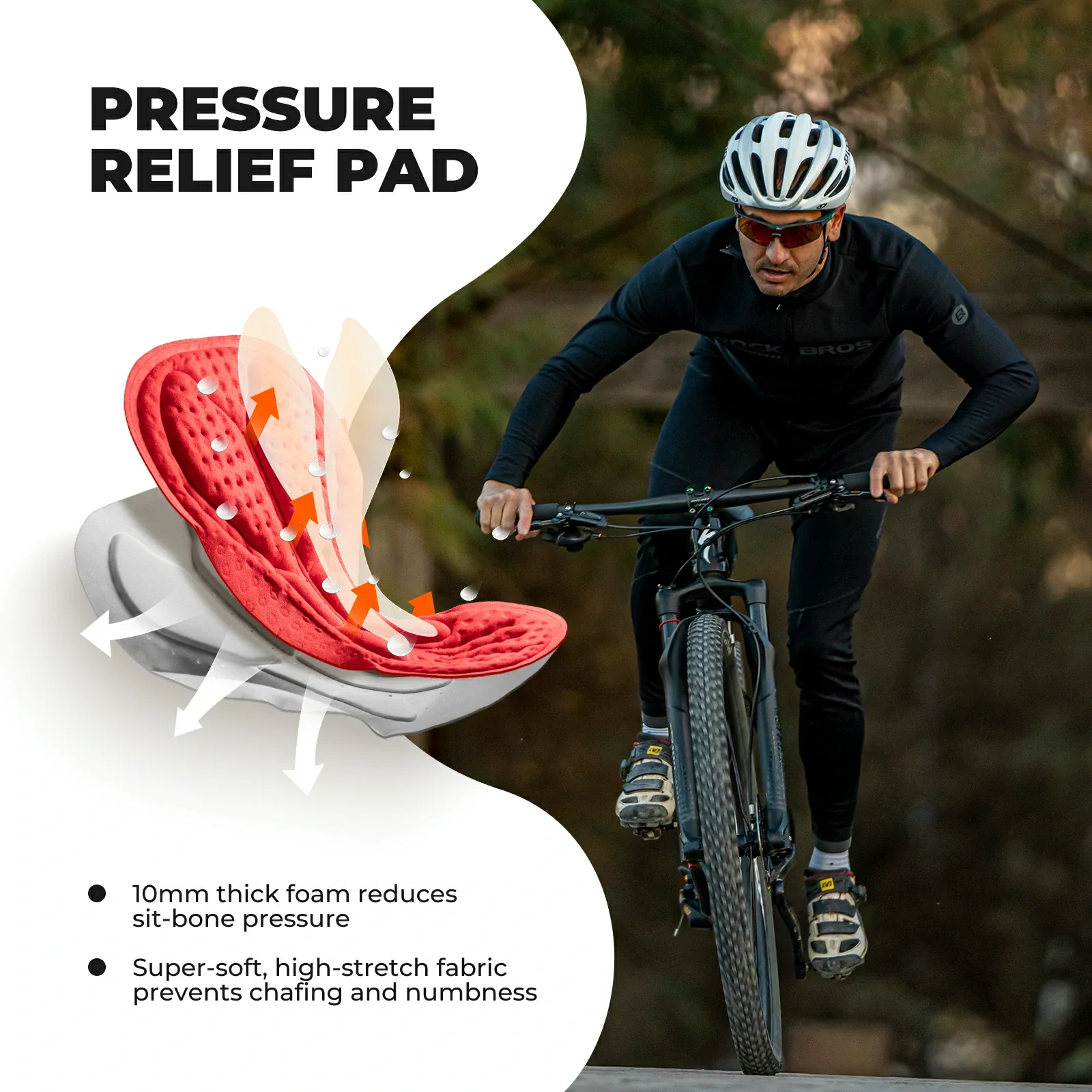 Men’s Winter Cycling Tights Thermal - Image 6