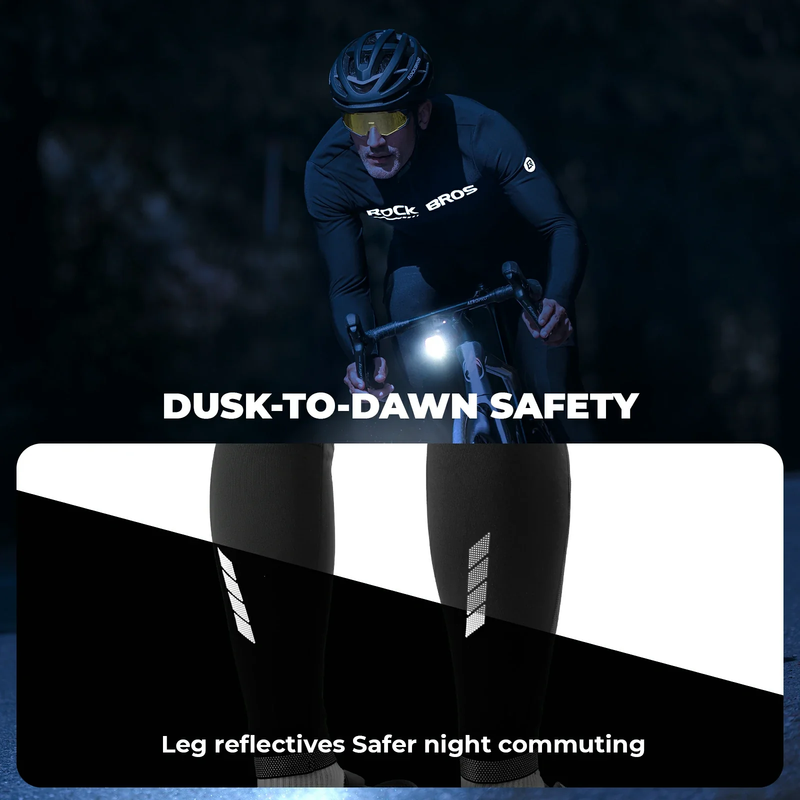 Men’s Winter Cycling Tights Thermal - Image 9