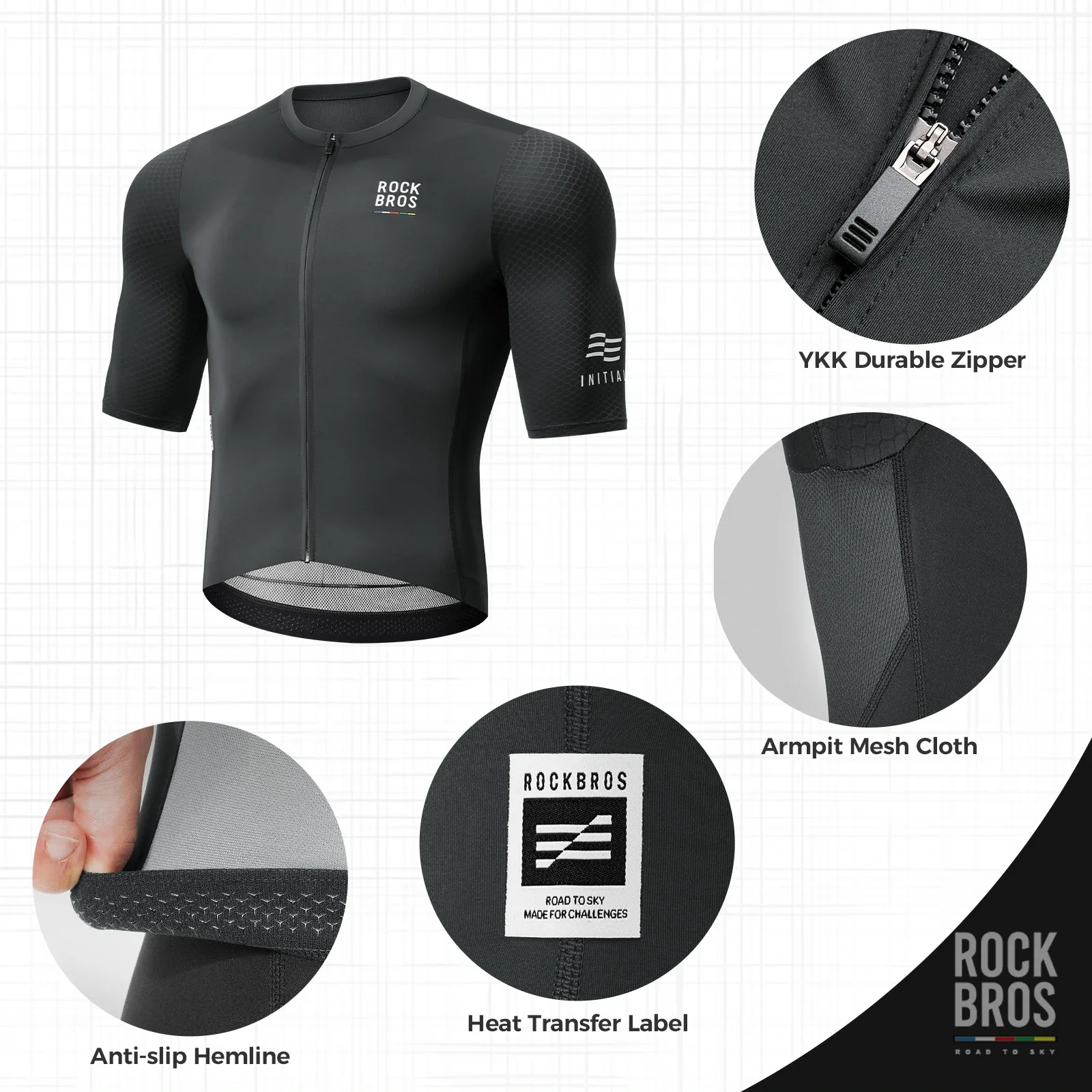 ROAD TO SKY  Men’s Cycling Jersey - Image 17