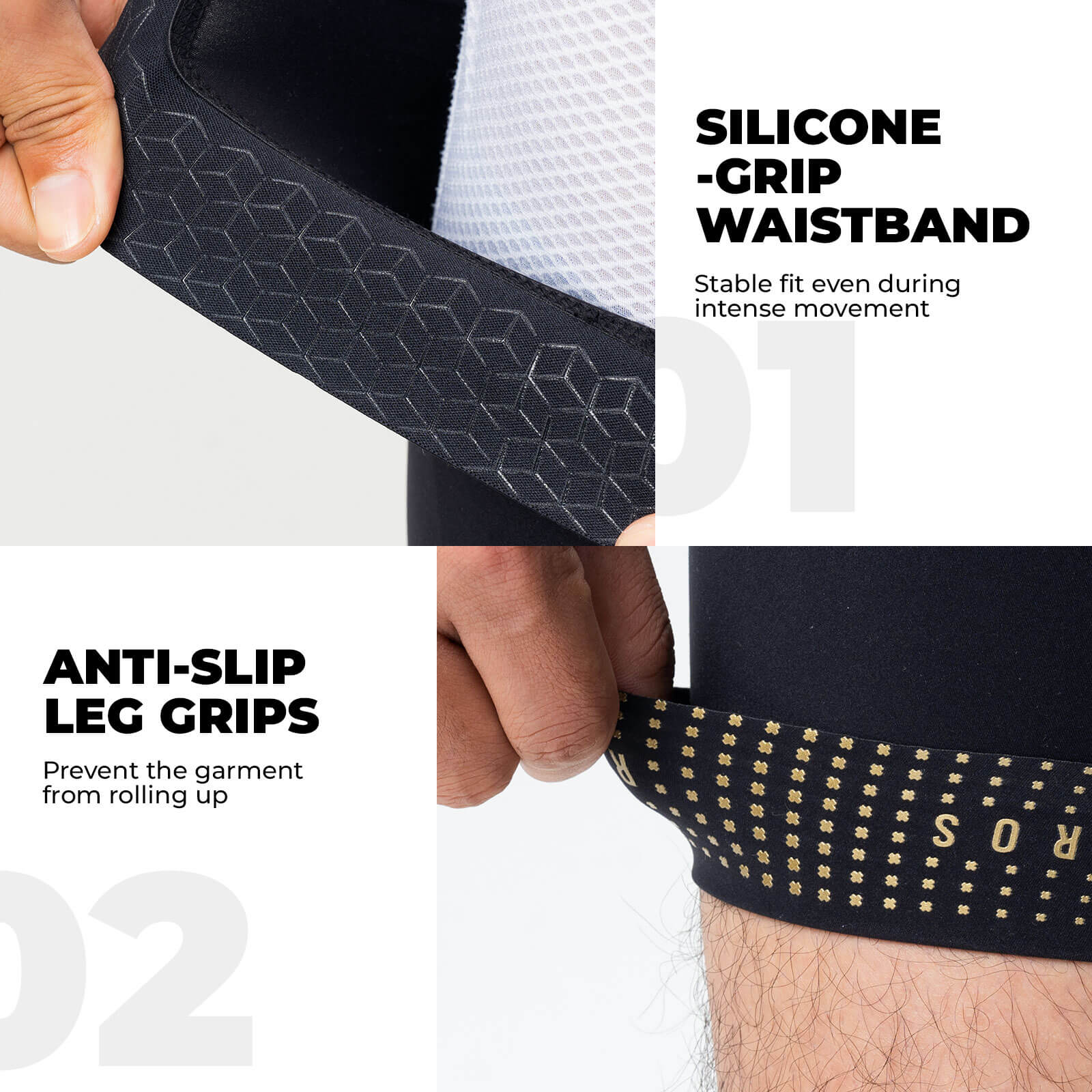 Men’s Padded Cycling Shorts - YDDK013 - Image 7