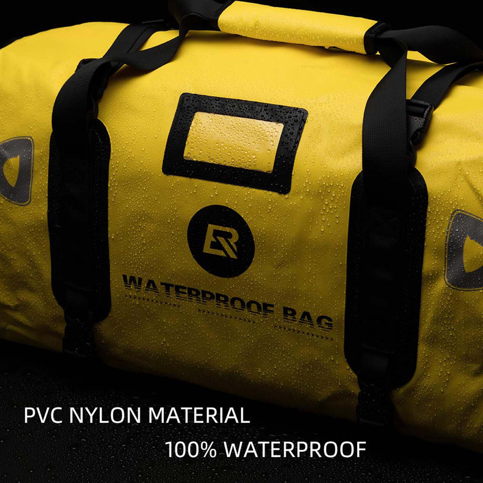 ROCKBROS Motorcycle Pannier Bag Waterproof Motorcycling Rear Seat Carrier - Image 4