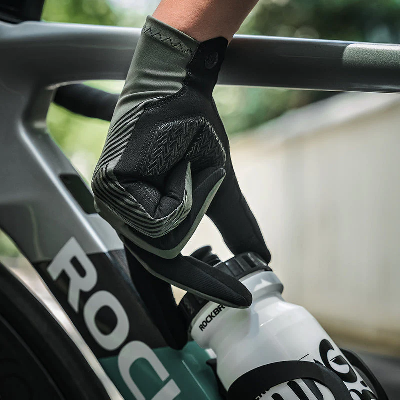 ROCKBROS MTB Gloves - Touch Screen, Anti-Slip Full Finger Cycling Gloves - Image 11