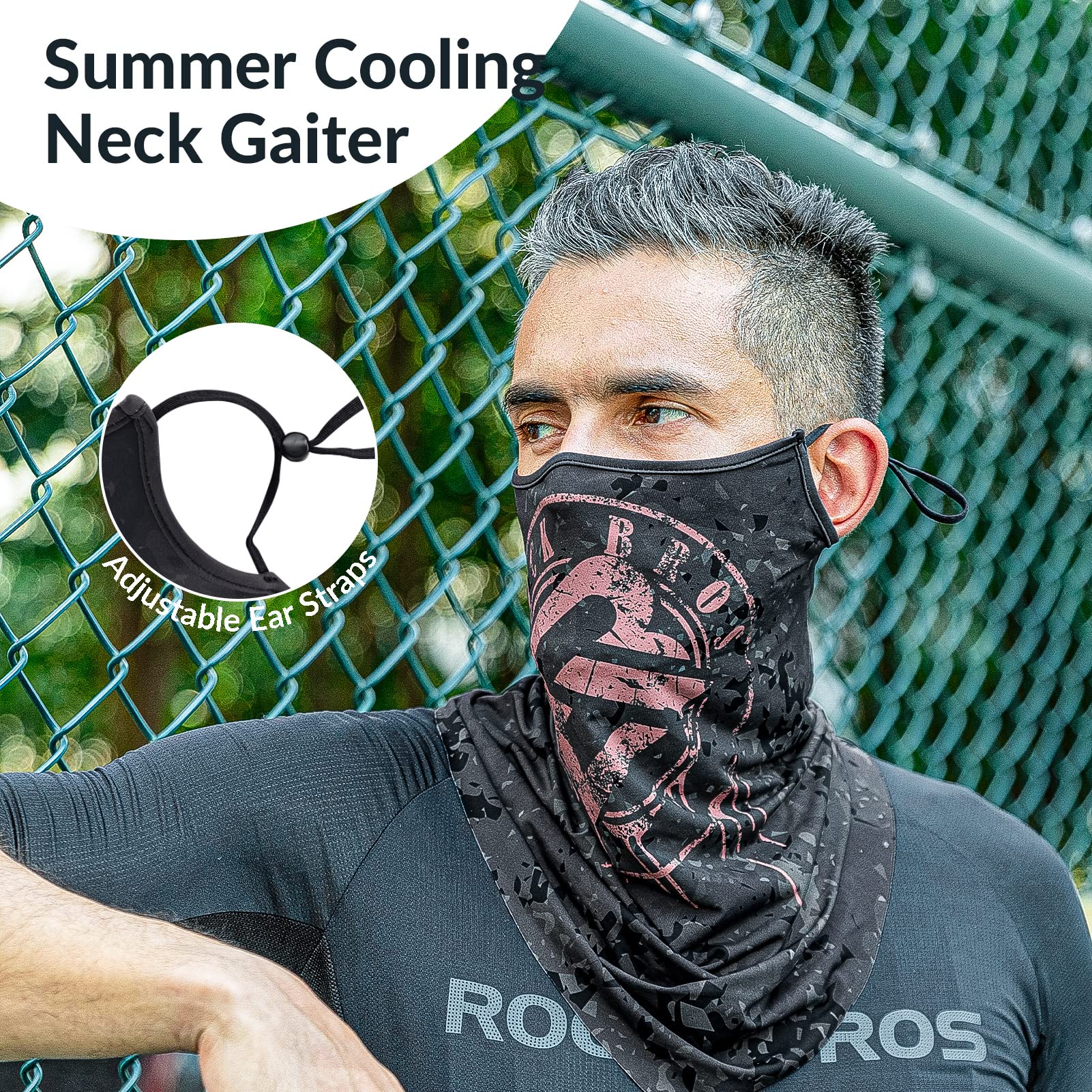 ROCKBROS Neckerchief Tube Scarf Multifunctional Quick-drying Bandana - Image 4