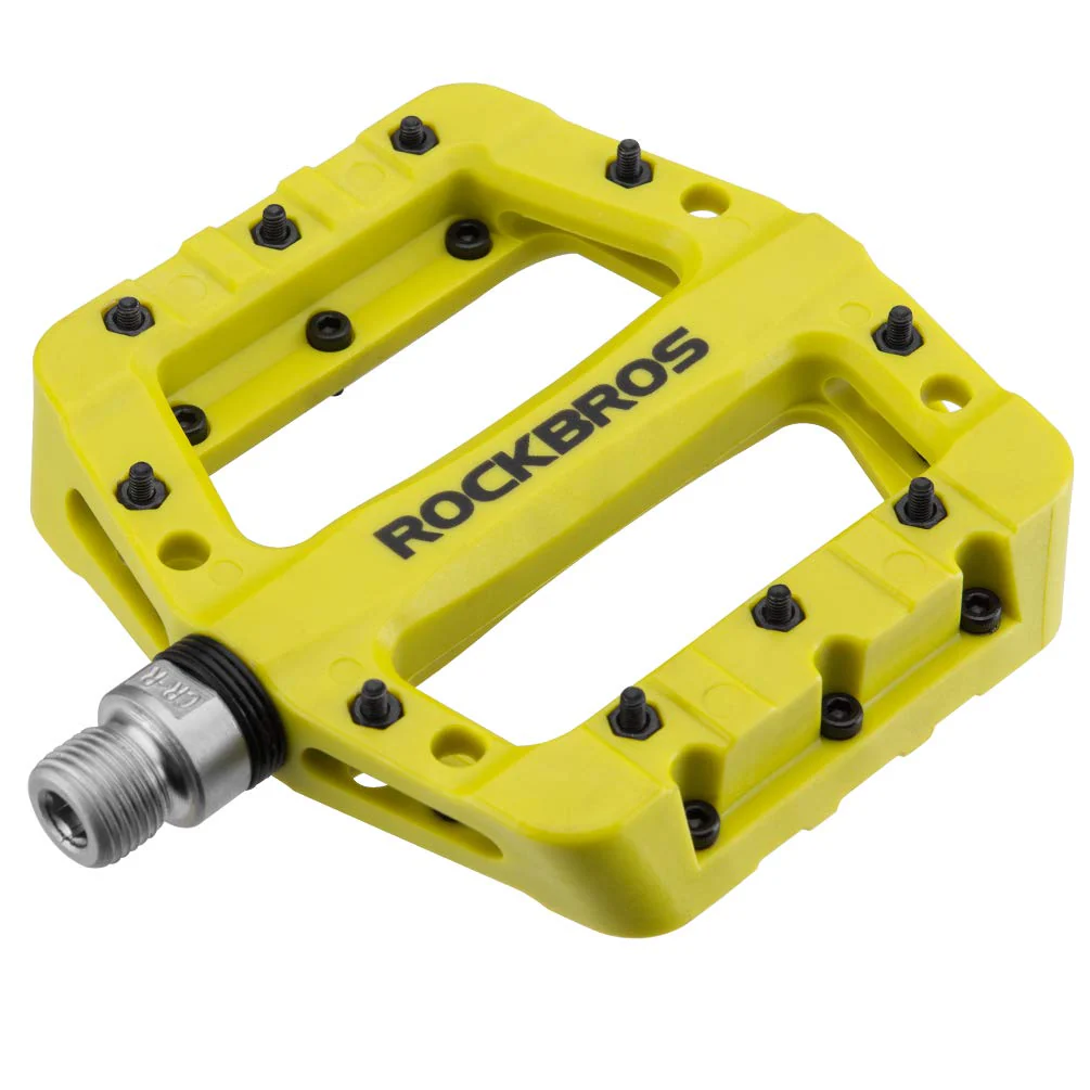 ROCKBROS Nylon Bike Pedals 9/16 Cycling Flat Pedals Widened Type (Pair) - Image 26