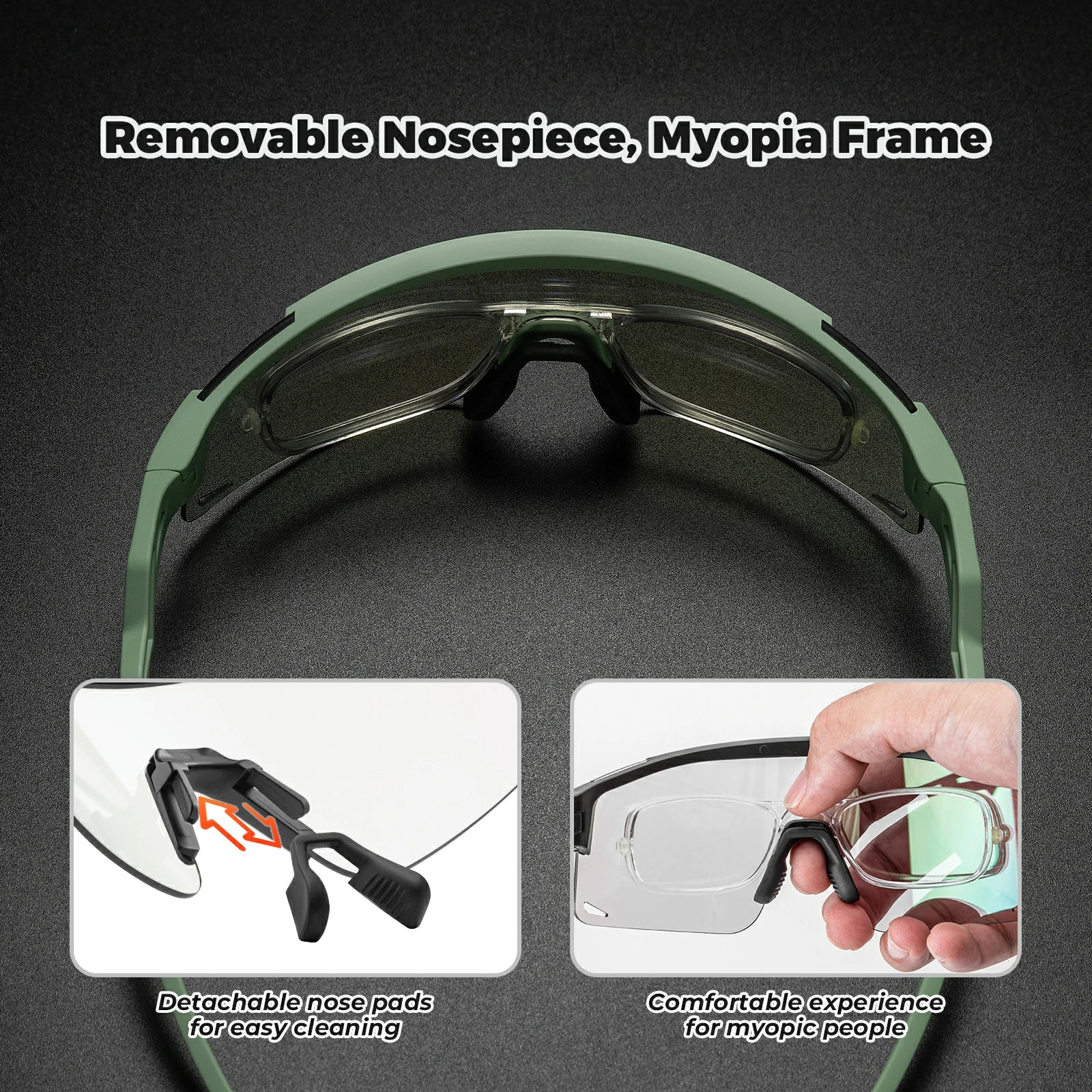 ROCKBROS Photochromic / Polarized Cycling Sunglasses - SP337 - Image 24
