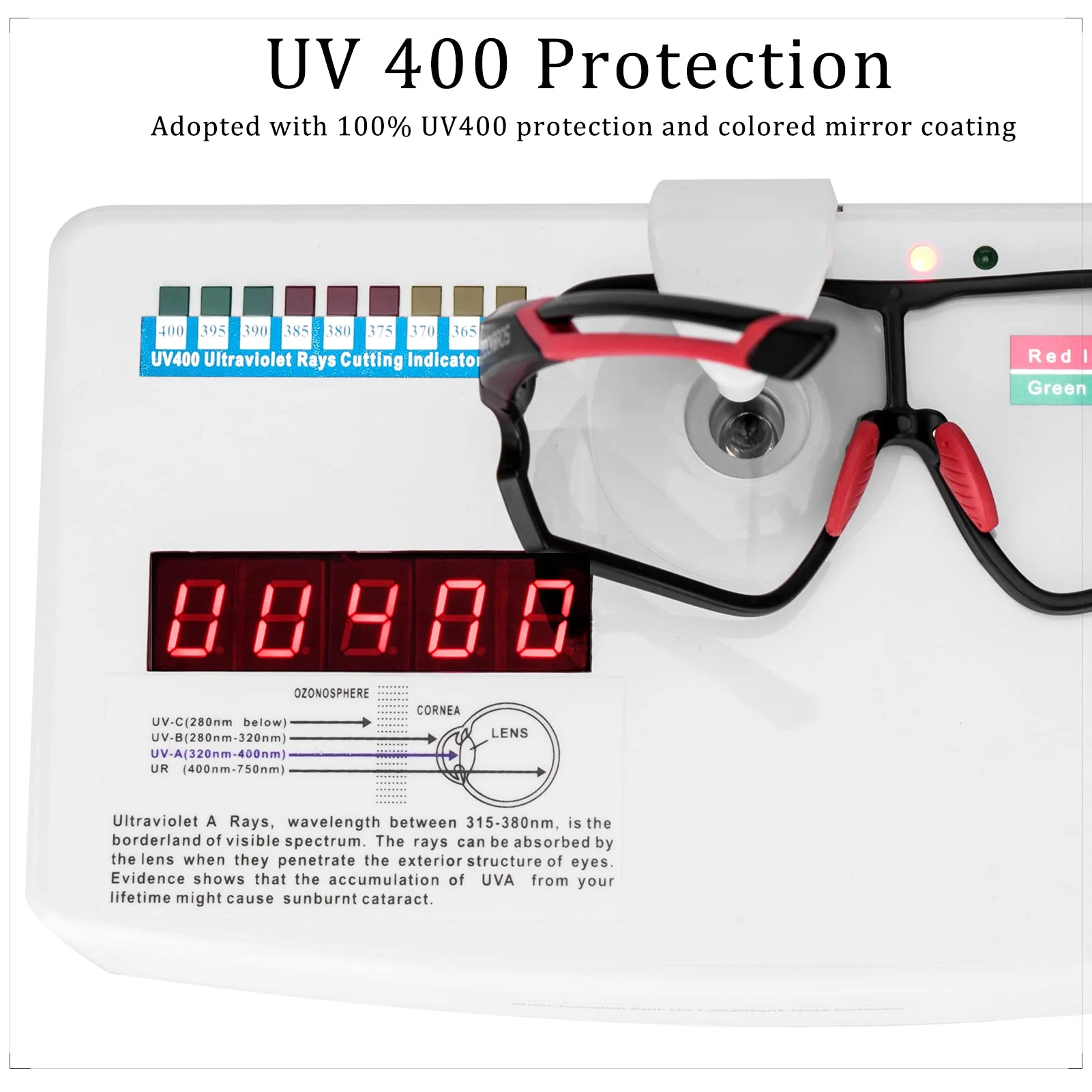 ROCKBROS Photochromic Cycling glasses UV 400 Protection Full Frame Sports Sunglasses - Image 11