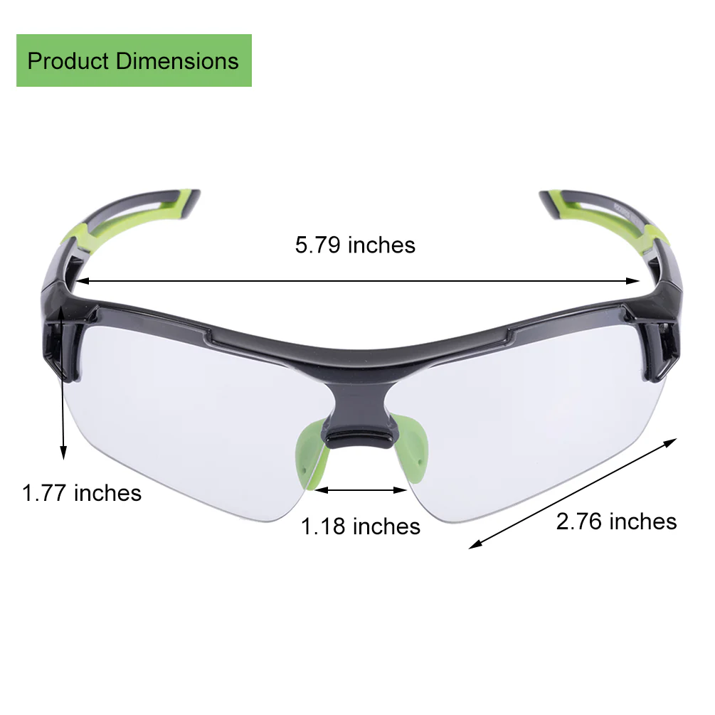 ROCKBROS Photochromic Cycling Sunglasses UV400 Protection Sports Glasses - Image 10