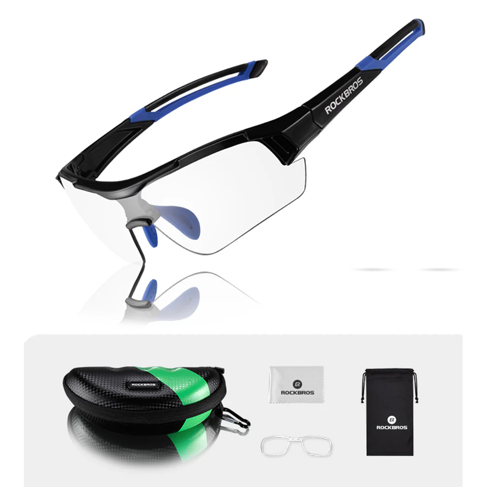 ROCKBROS Photochromic Cycling Sunglasses UV400 Protection Sports Glasses - Image 5