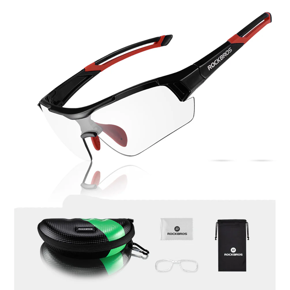 ROCKBROS Photochromic Cycling Sunglasses UV400 Protection Sports Glasses - Image 9