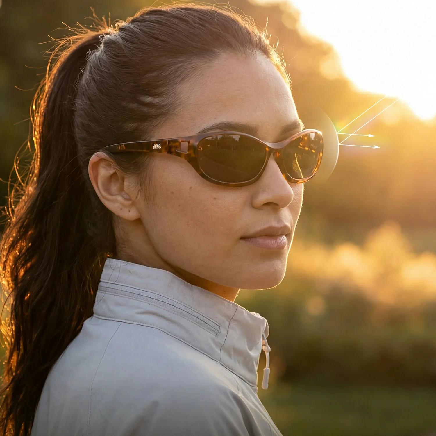 Polarised Sports Sunglasses Lightweight UV400 Protection SP394 - Image 14
