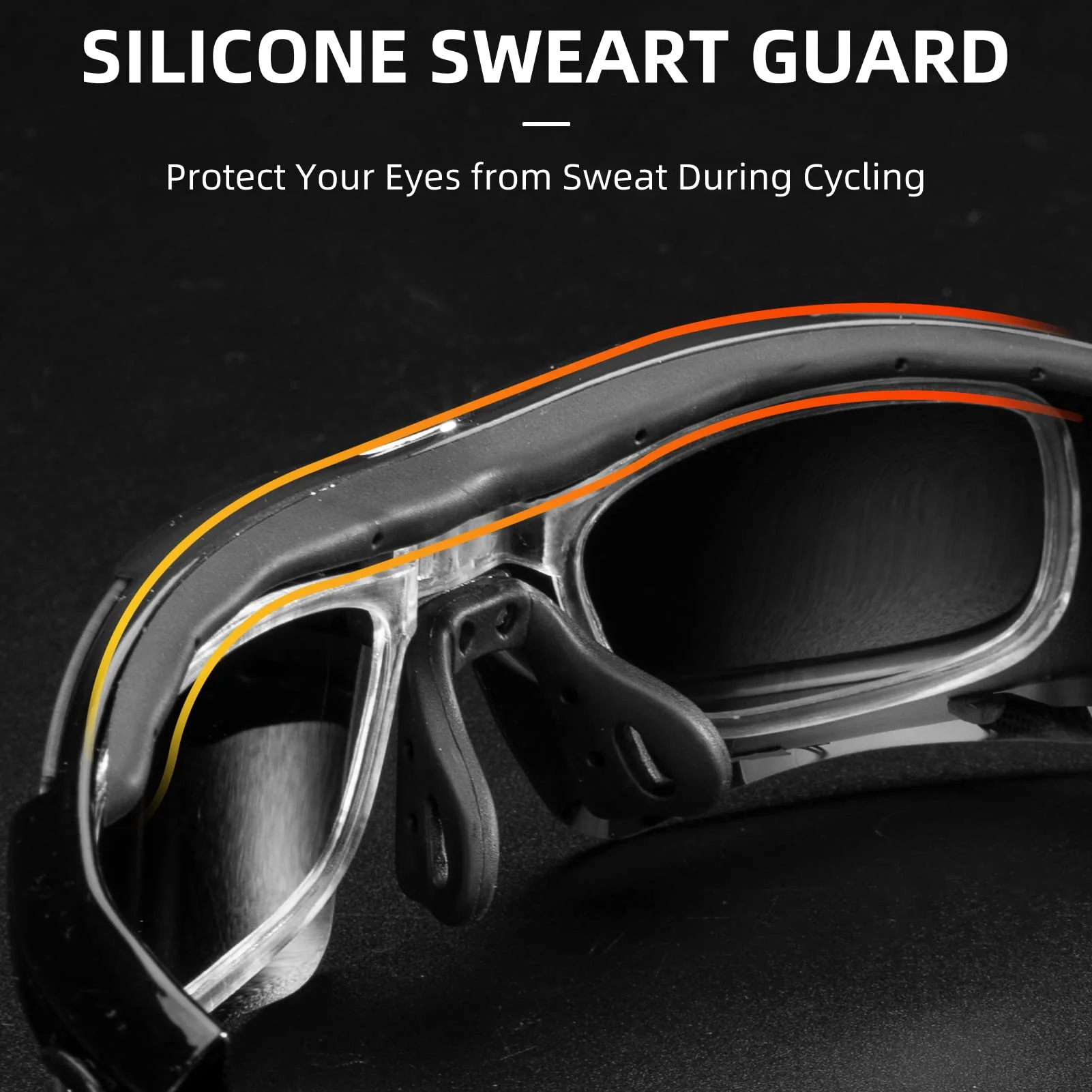 ROCKBROS Polarized Cycling Sunglasses with 4 Interchangeable Lenses - Image 15
