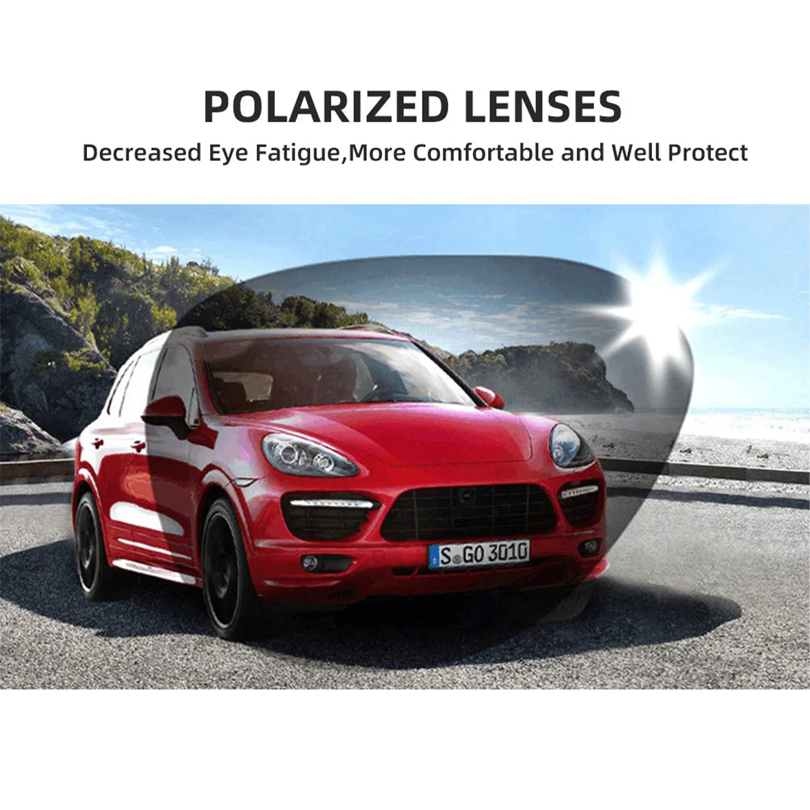 ROCKBROS Polarized Cycling Sunglasses with 4 Interchangeable Lenses - Image 19