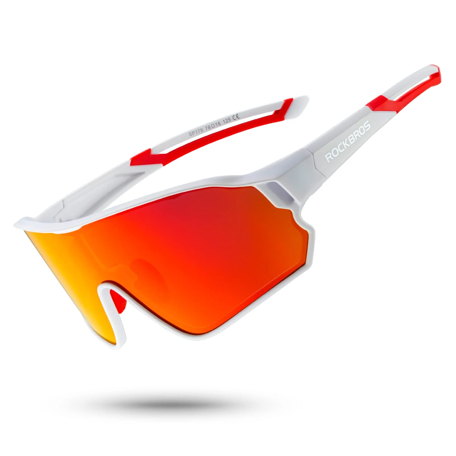 ROCKBROS Polarized Sunglasses UV 400 Protection TR90 Frame Outdoor Sports - Image 16