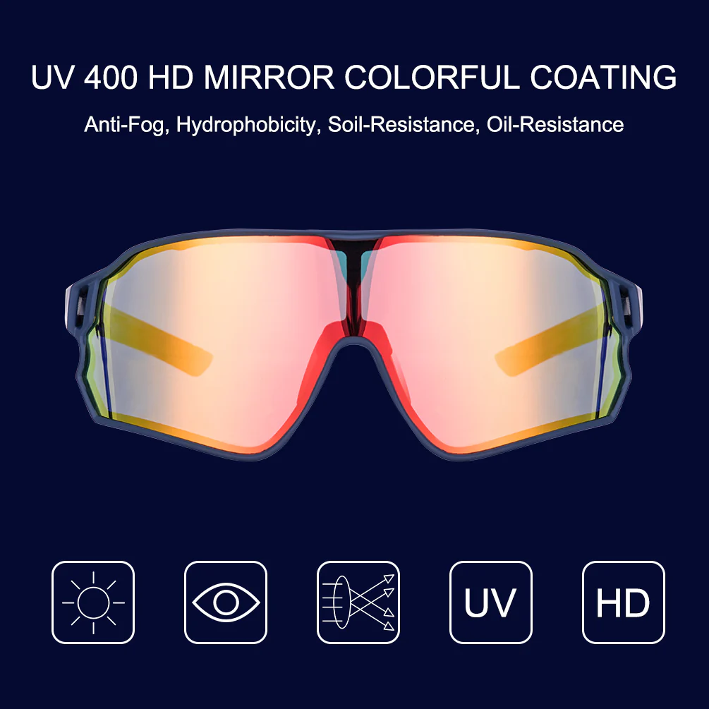 ROCKBROS Polarized Sunglasses UV 400 Protection TR90 Frame Outdoor Sports - Image 24