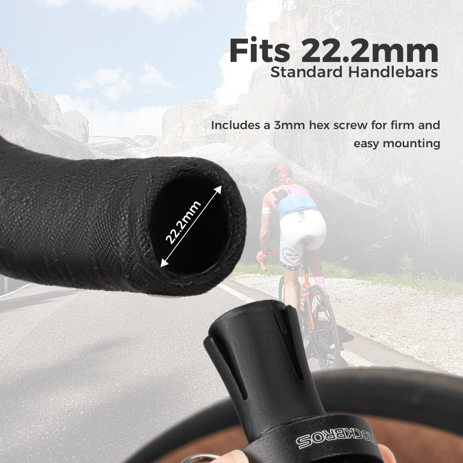 ROCKBROS Road Bike Bell Handlebar Plug - Image 9
