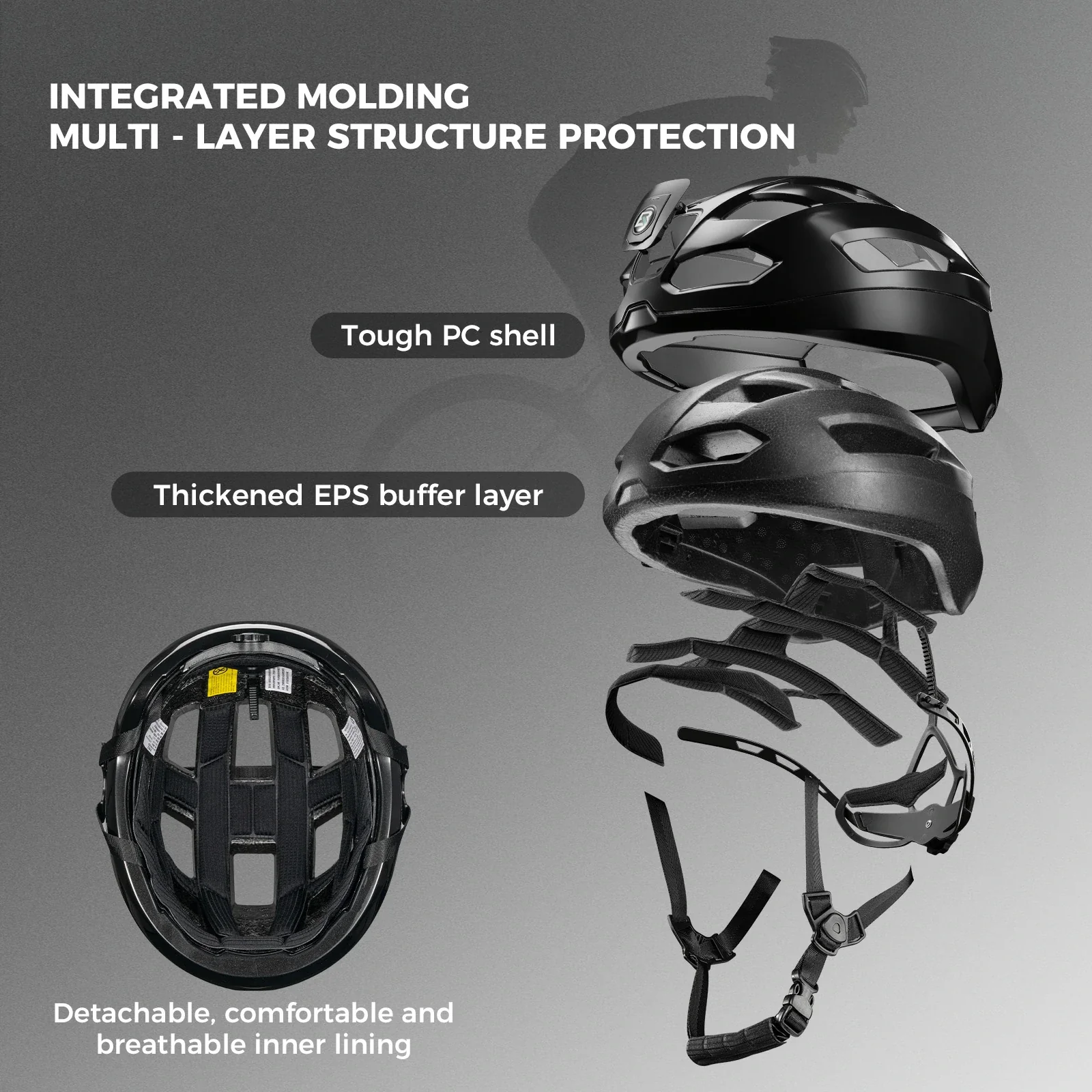 Smart Bike Helmet with Remote-Controlled Rear Light - Image 16