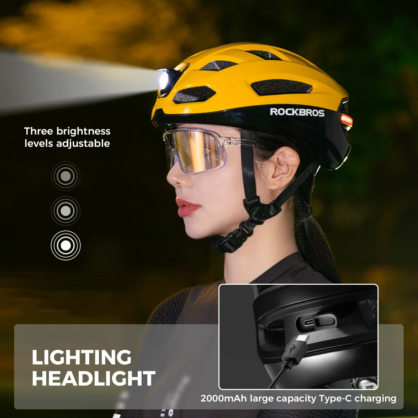 Smart Bike Helmet with Remote-Controlled Rear Light - Image 17