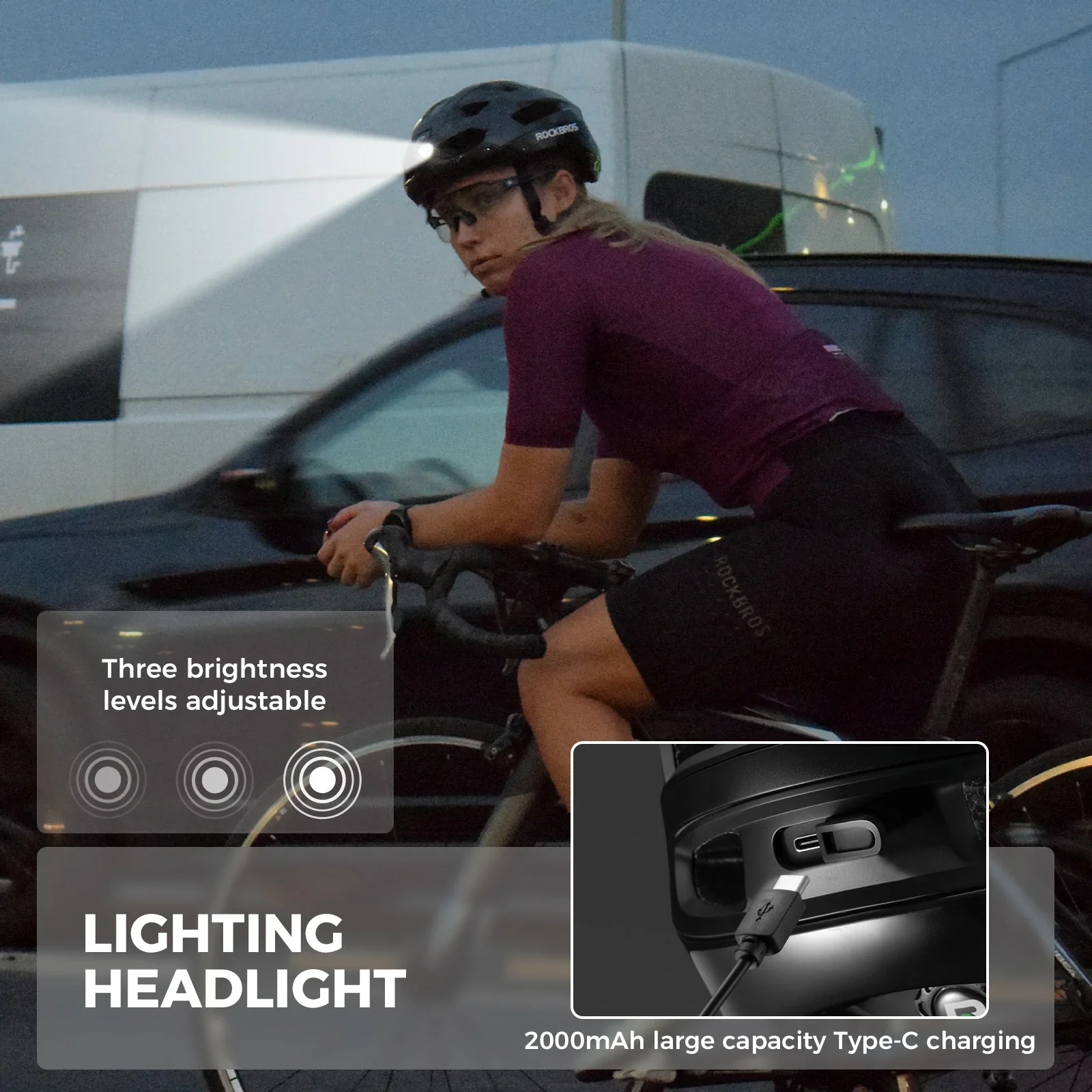 Smart Bike Helmet with Remote-Controlled Rear Light - Image 18
