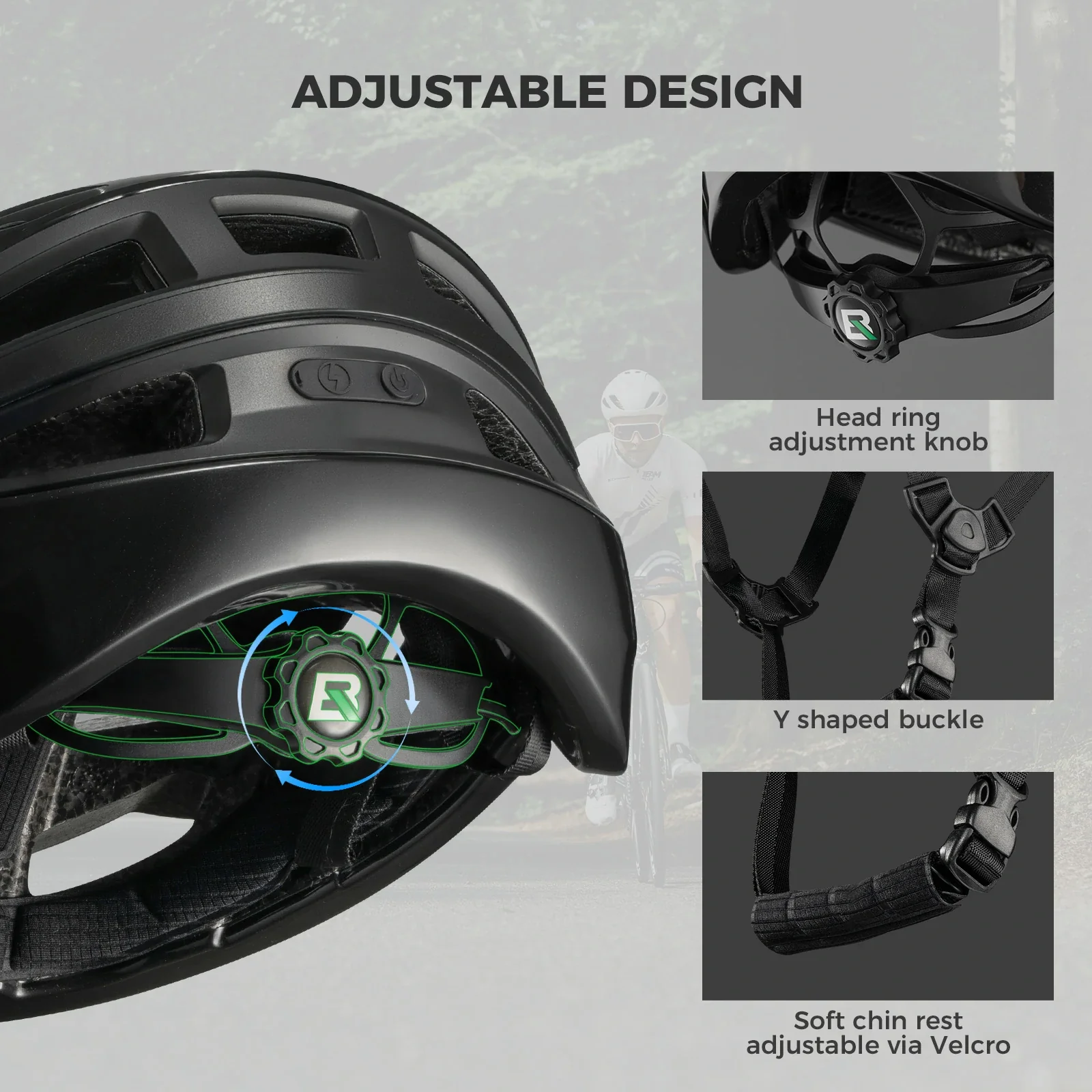 Smart Bike Helmet with Remote-Controlled Rear Light - Image 22