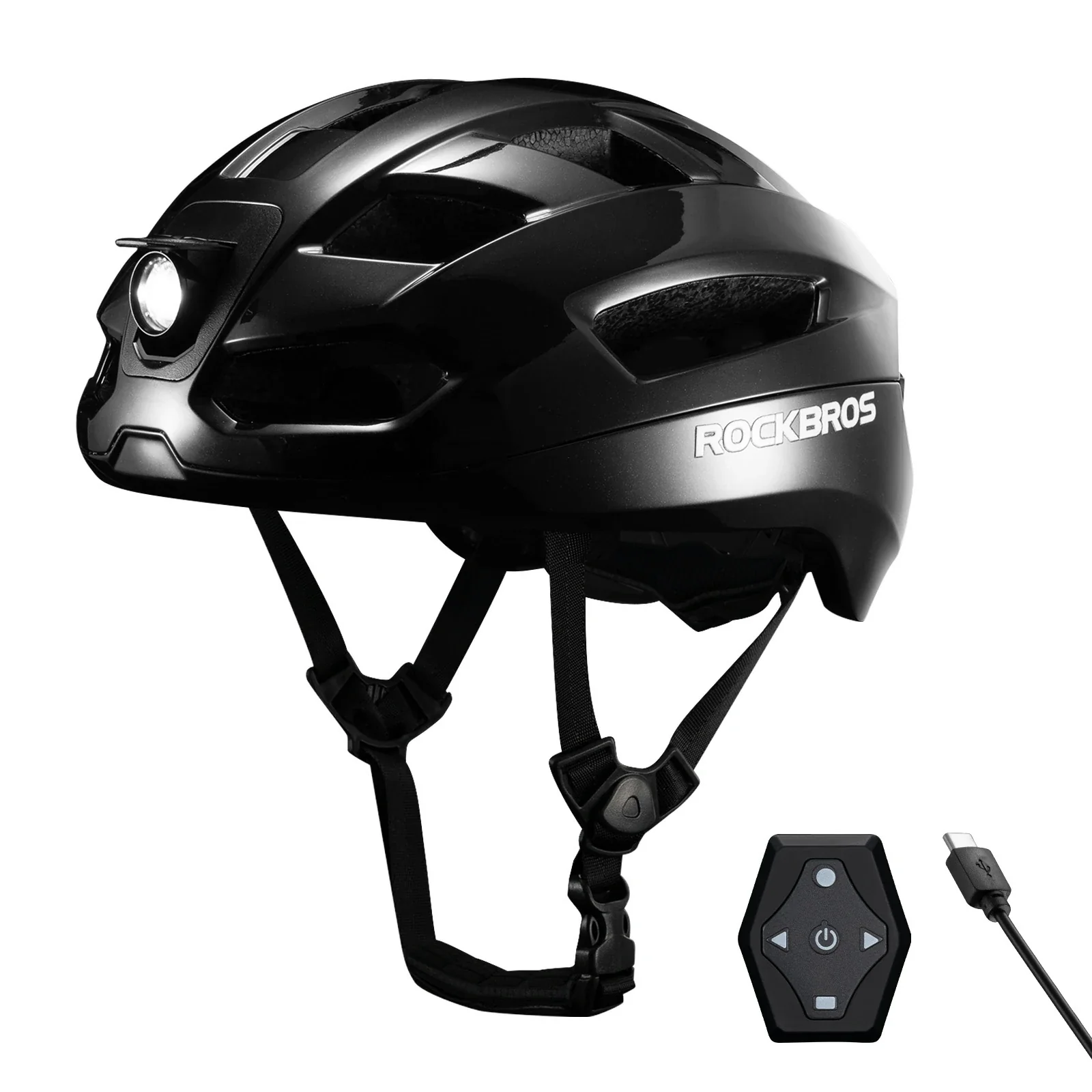 Smart Bike Helmet with Remote-Controlled Rear Light - Image 3