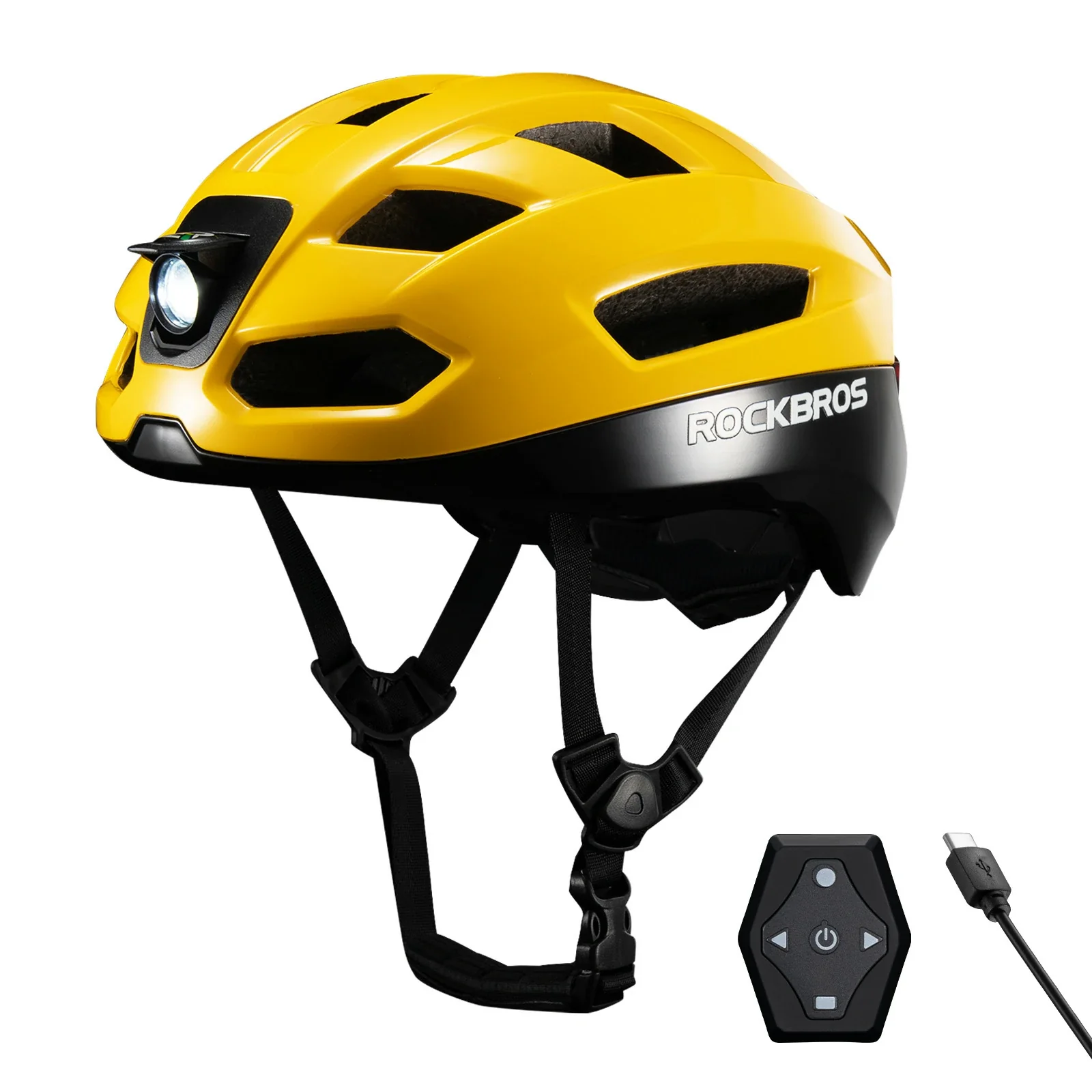 Smart Bike Helmet with Remote-Controlled Rear Light - Image 9