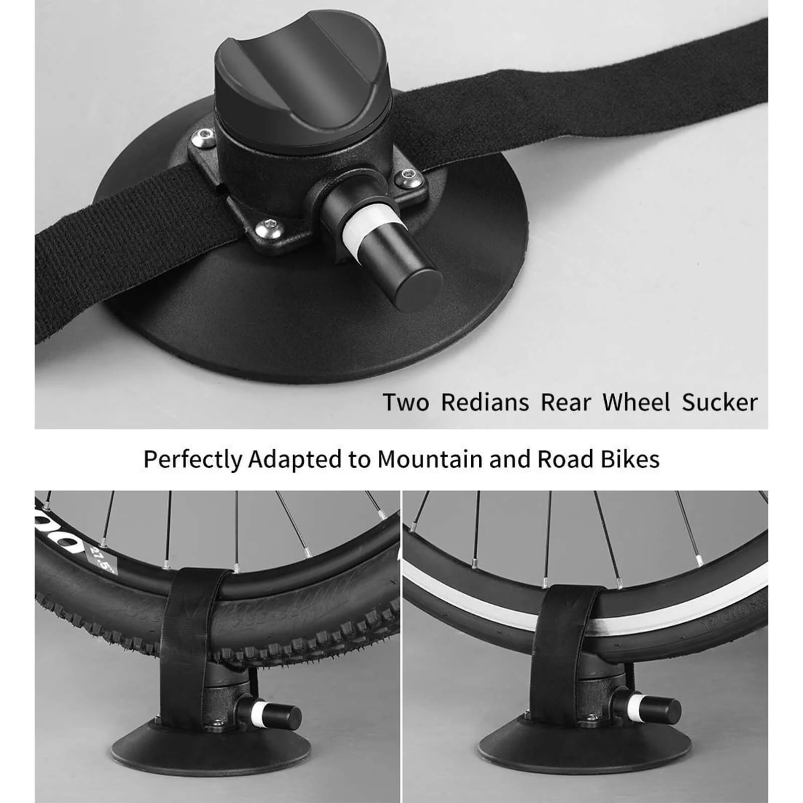 ROCKBROS Suction Cup Bike Rack for Car Roof Quick Release Vehicle Bicycle Racks - Image 11