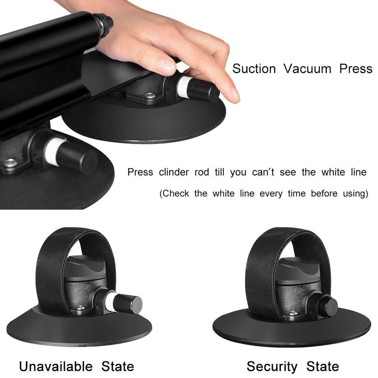 ROCKBROS Suction Cup Bike Rack for Car Roof Quick Release Vehicle Bicycle Racks - Image 12