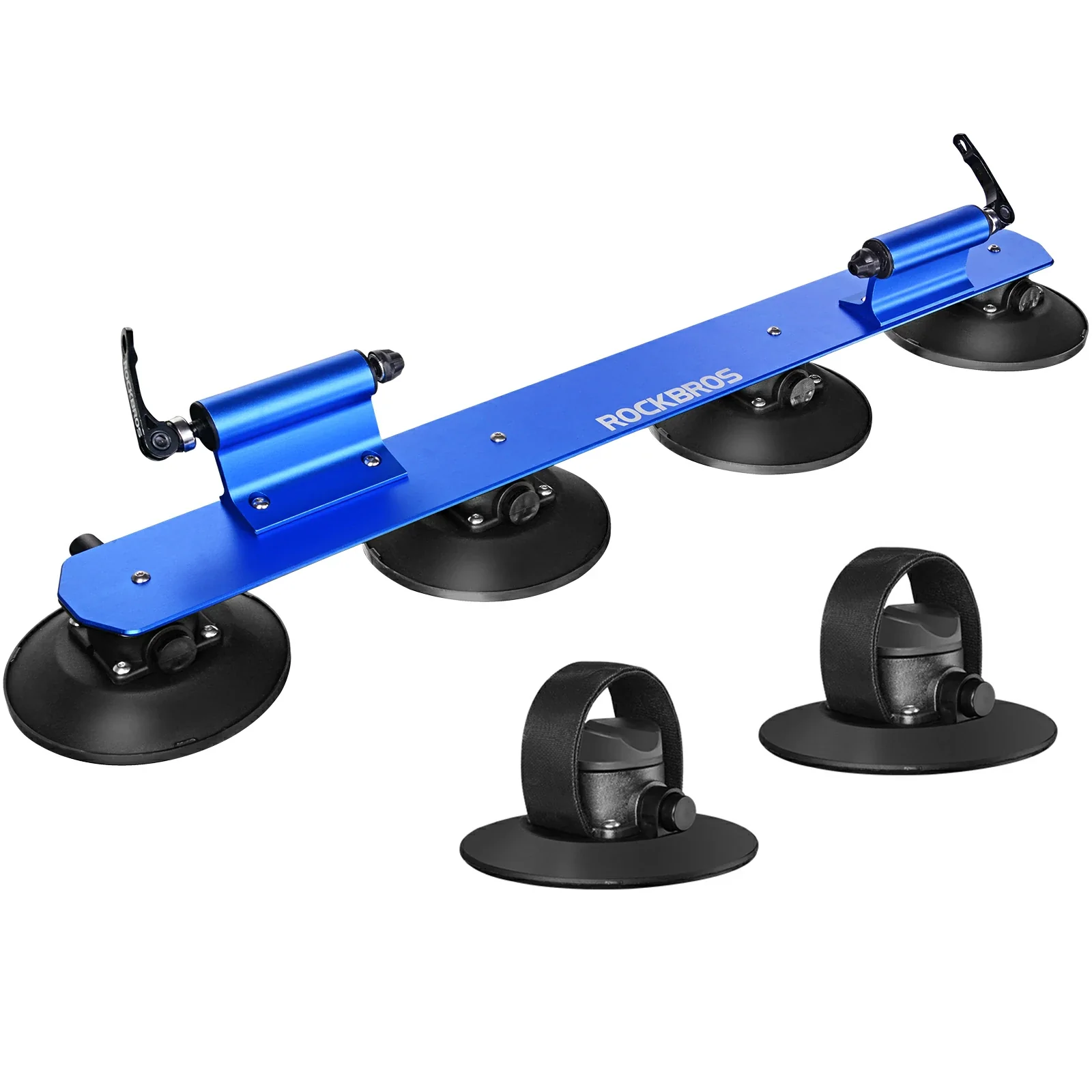 ROCKBROS Suction Cup Bike Rack for Car Roof Quick Release Vehicle Bicycle Racks - Image 3